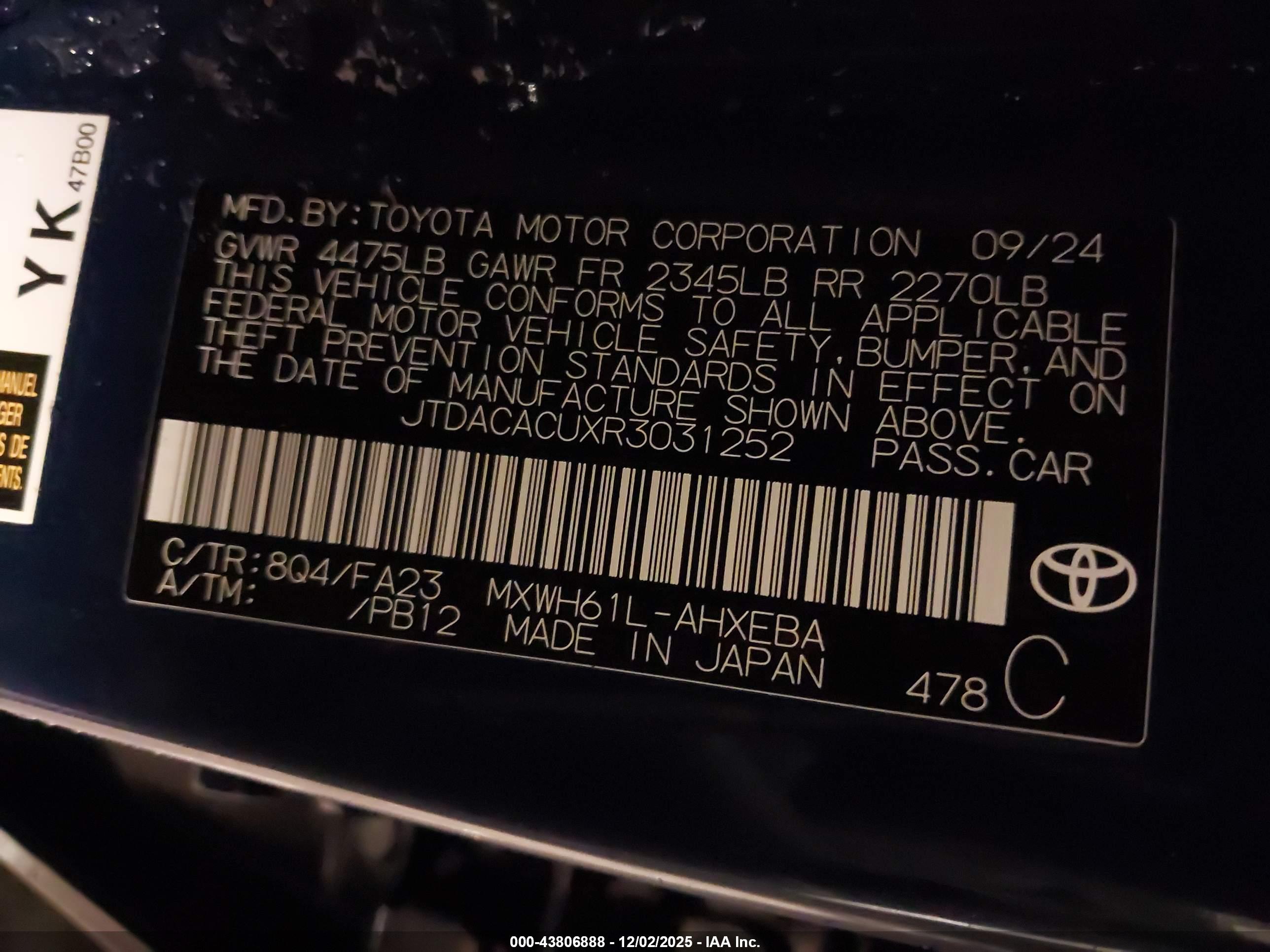 TOYOTA PRIUS image 9