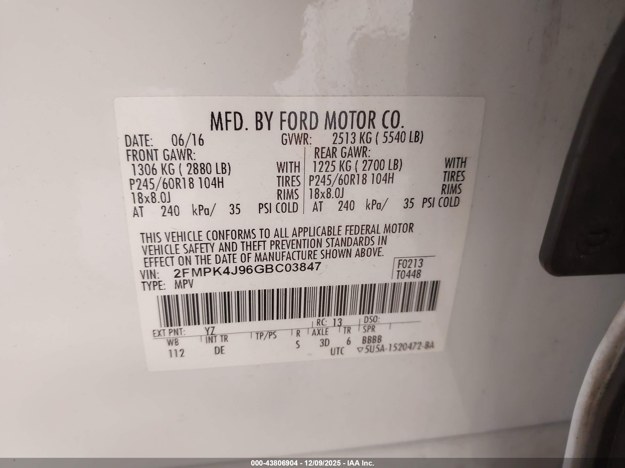 FORD EDGE image 9