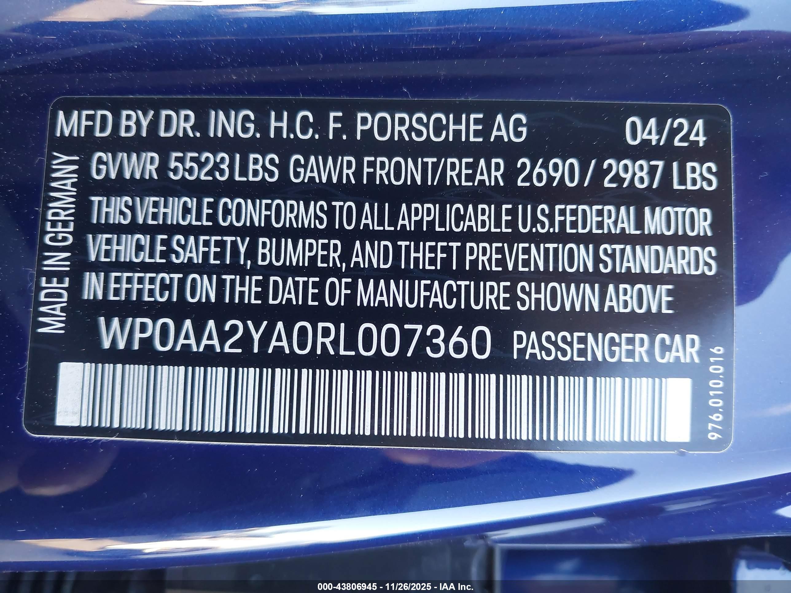 PORSCHE PANAMERA image 9