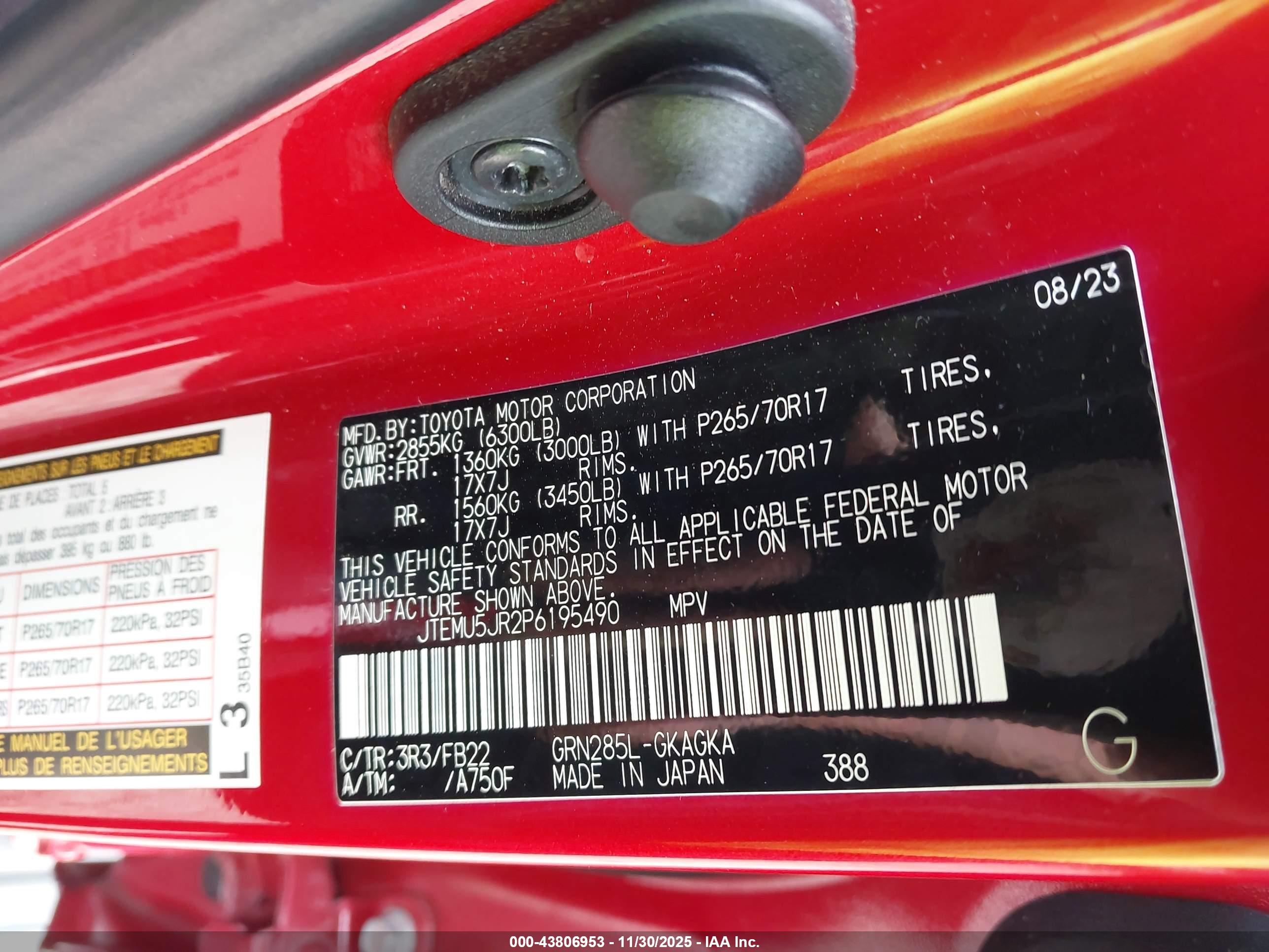 TOYOTA 4RUNNER image 9