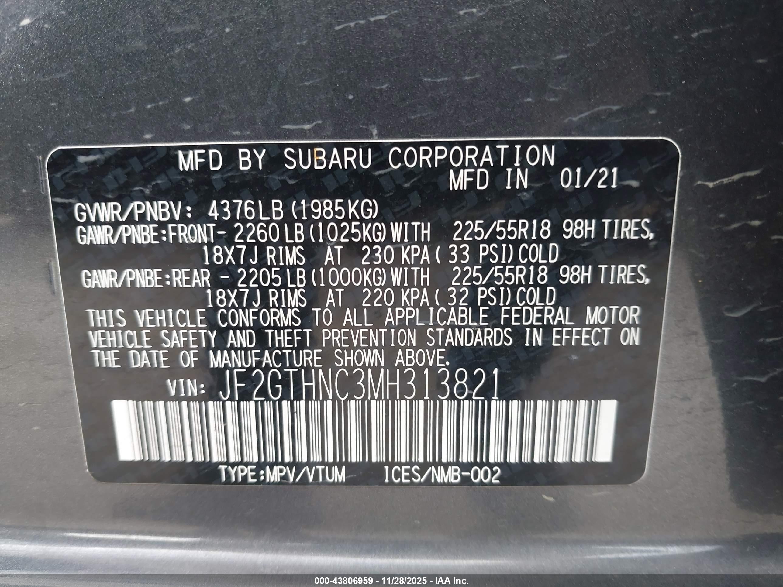 SUBARU CROSSTREK image 9
