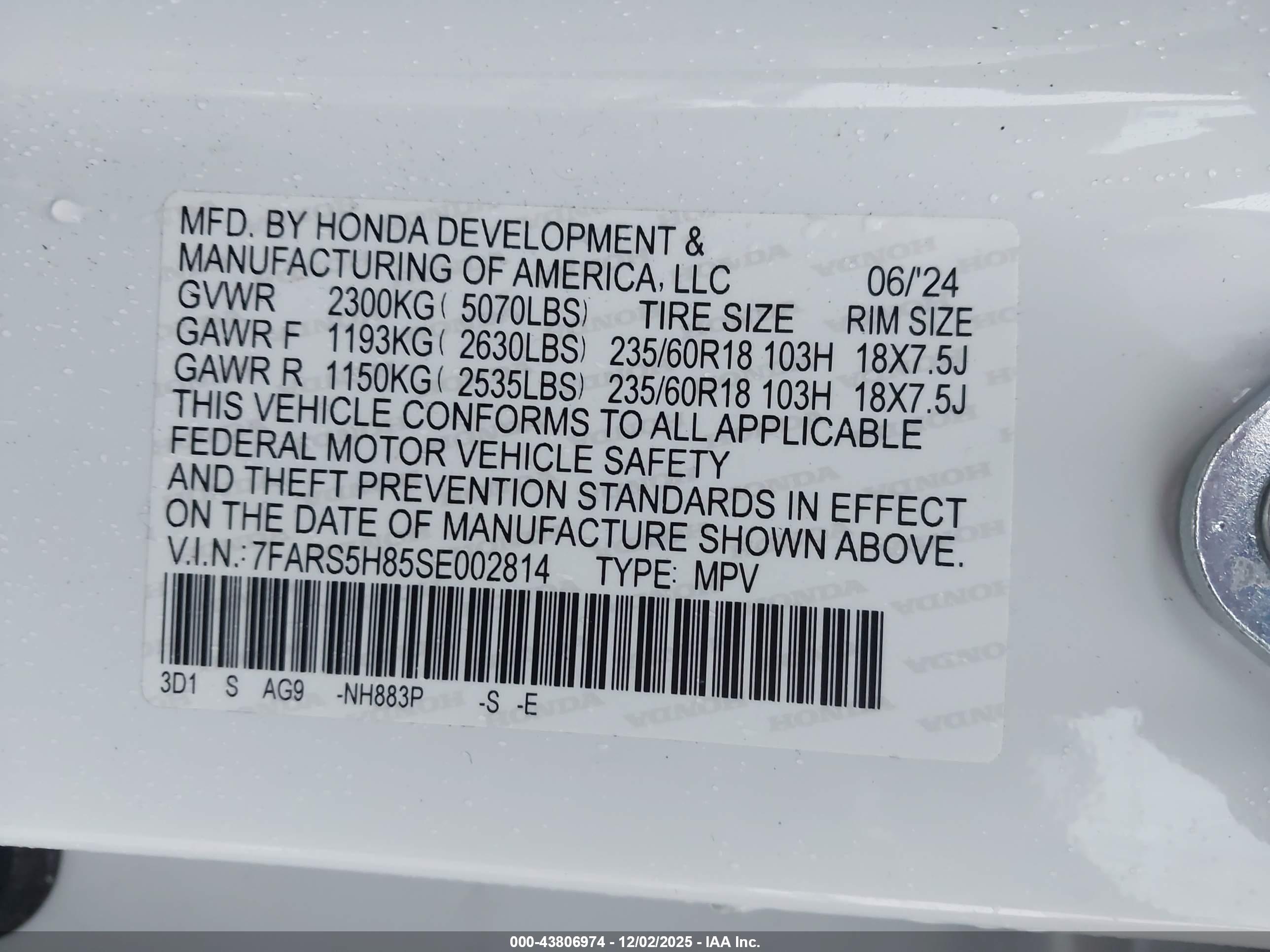 HONDA CR-V image 9