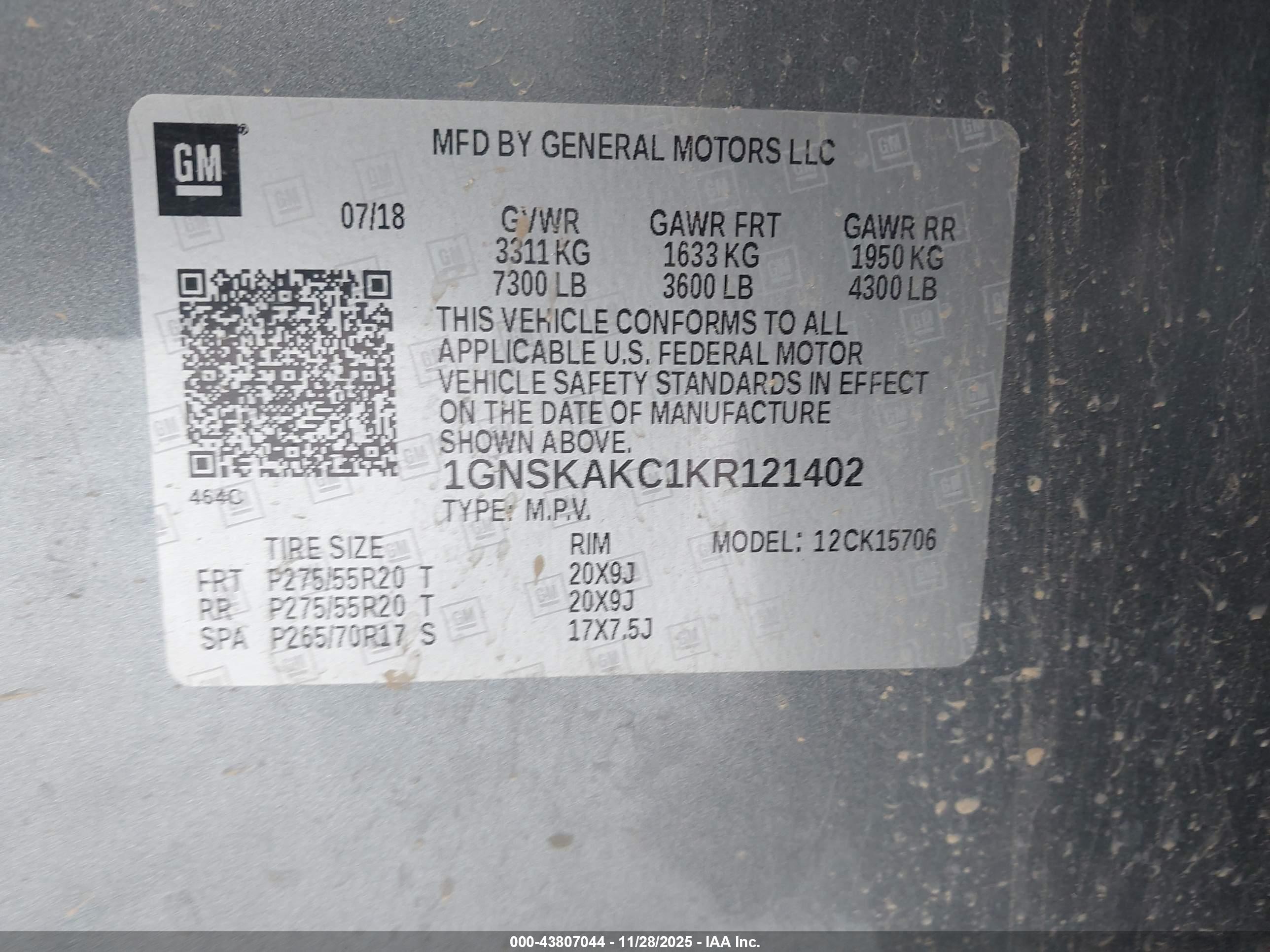 CHEVROLET TAHOE image 9