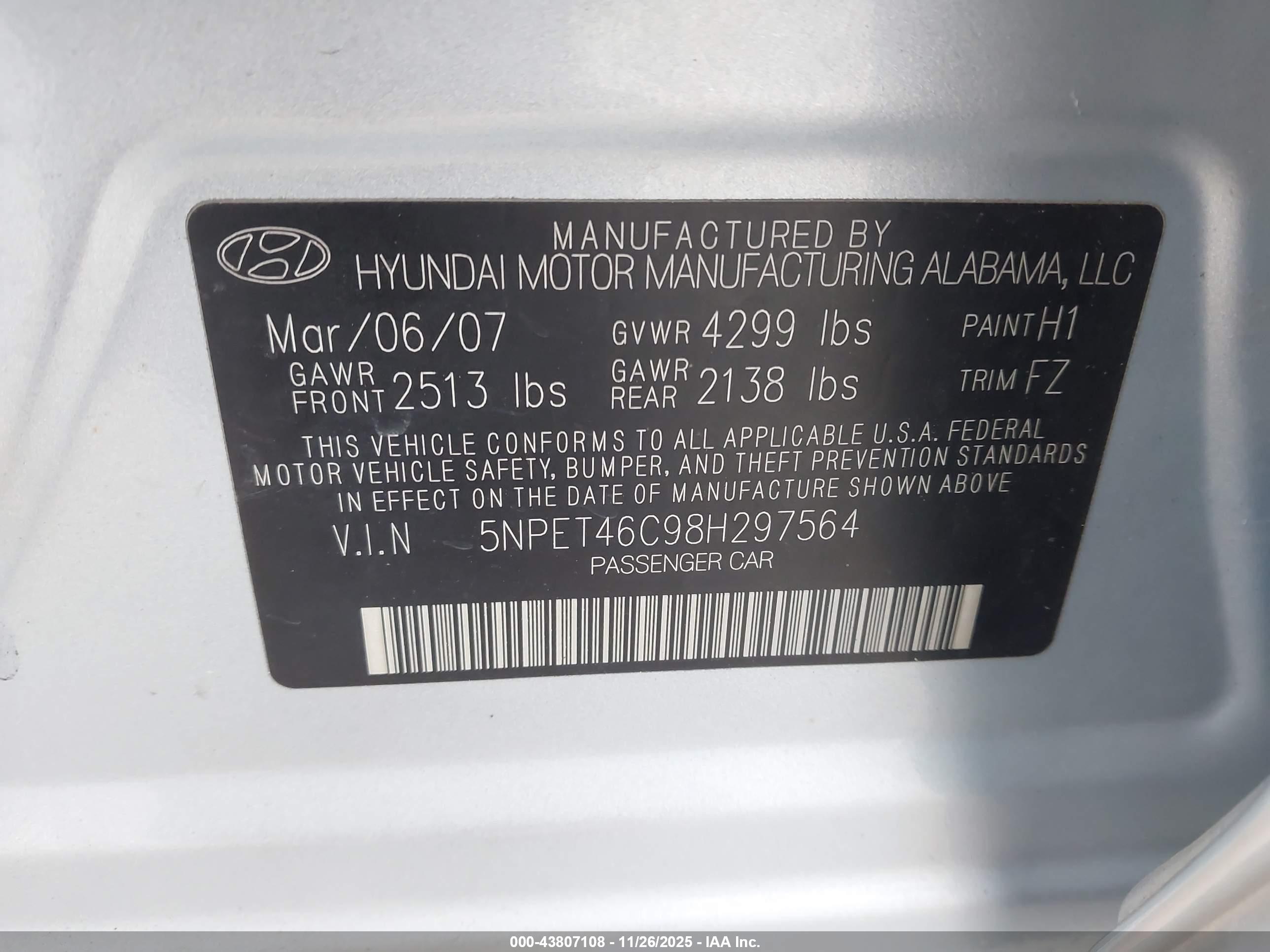 HYUNDAI SONATA image 9