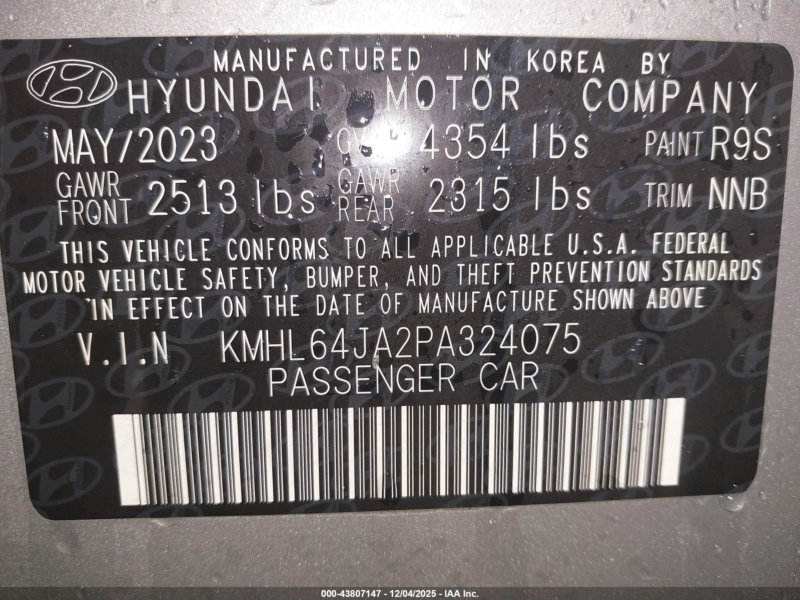 HYUNDAI SONATA image 9