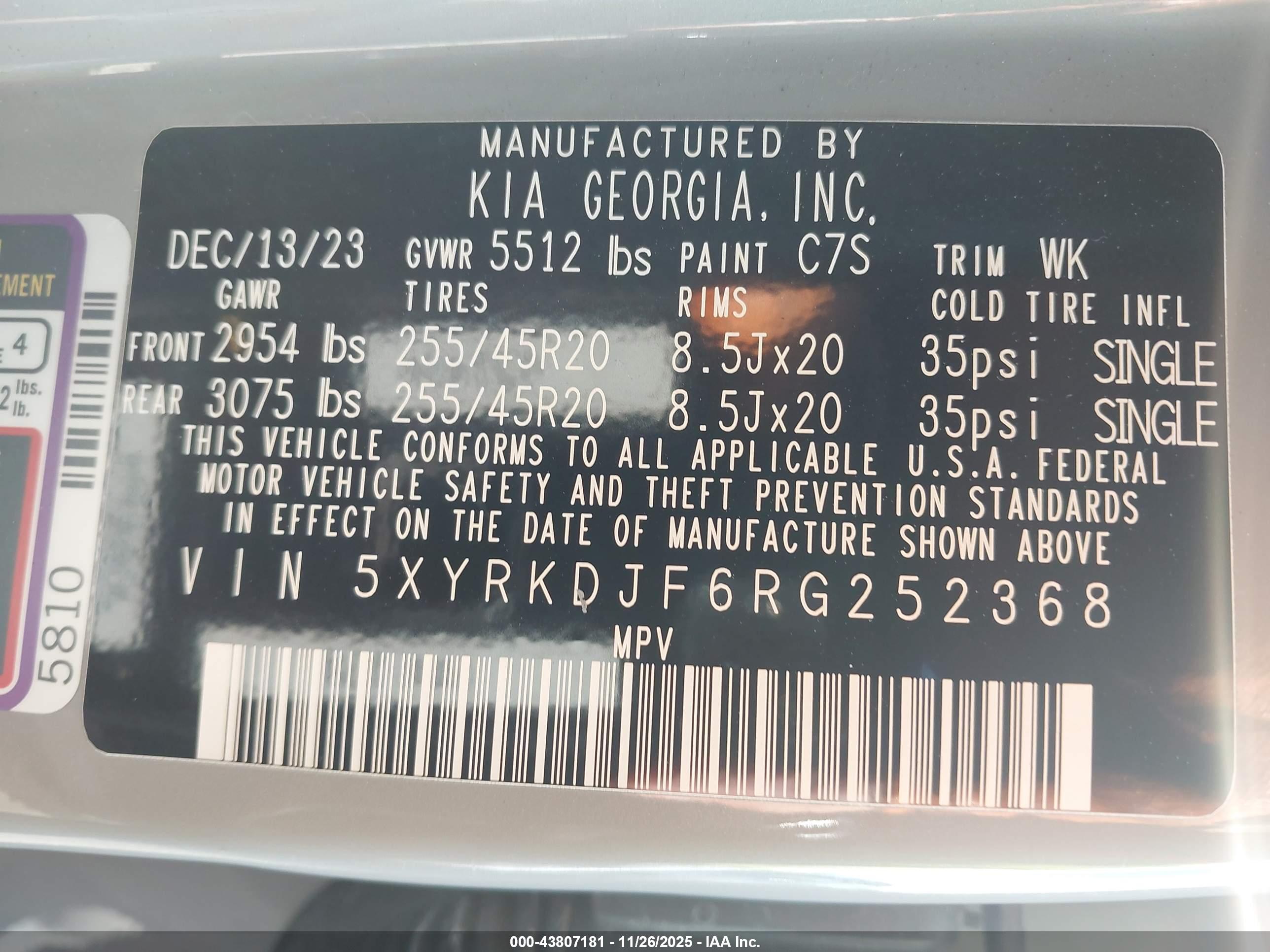 KIA SORENTO image 9