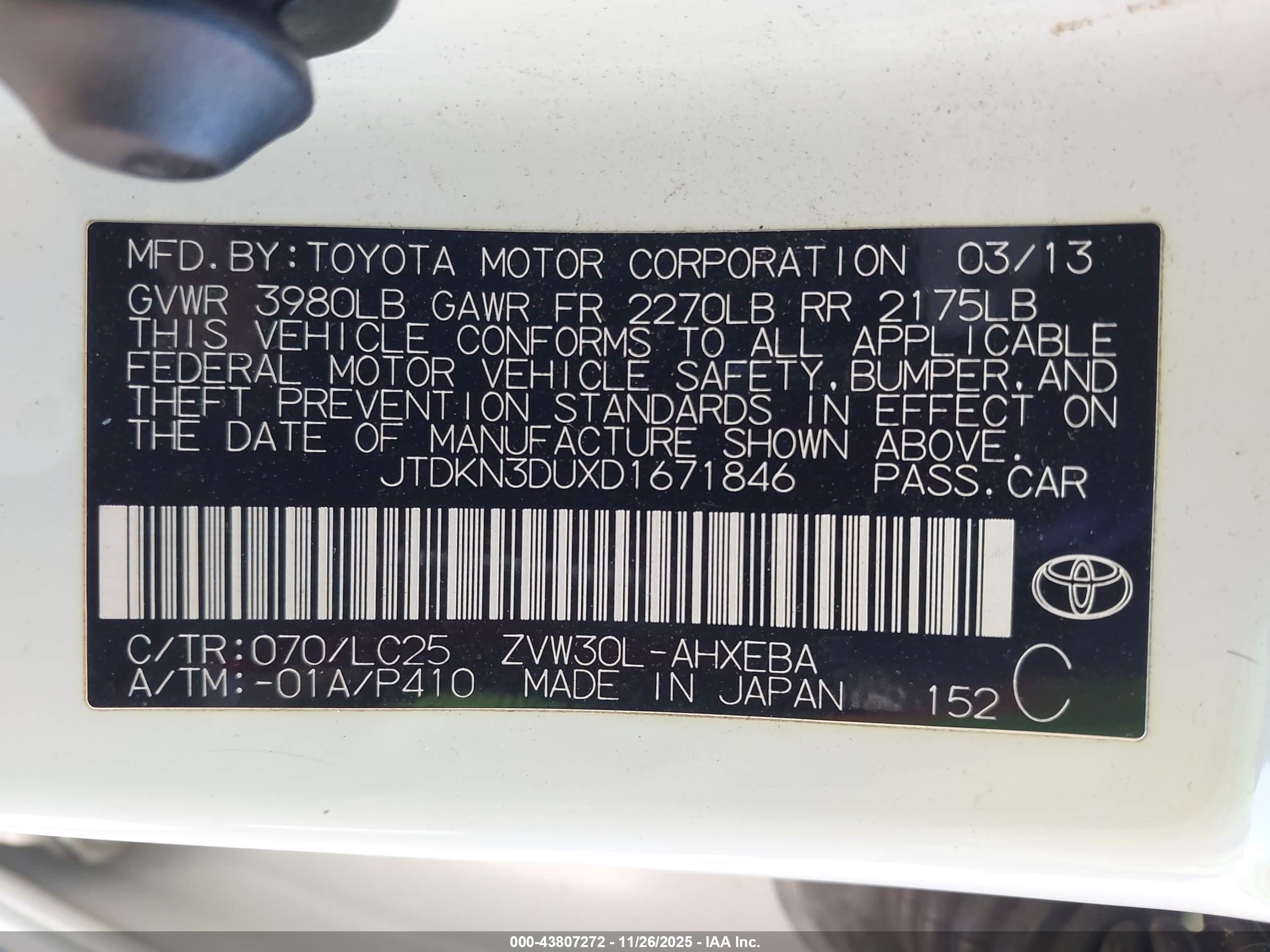 TOYOTA PRIUS image 9