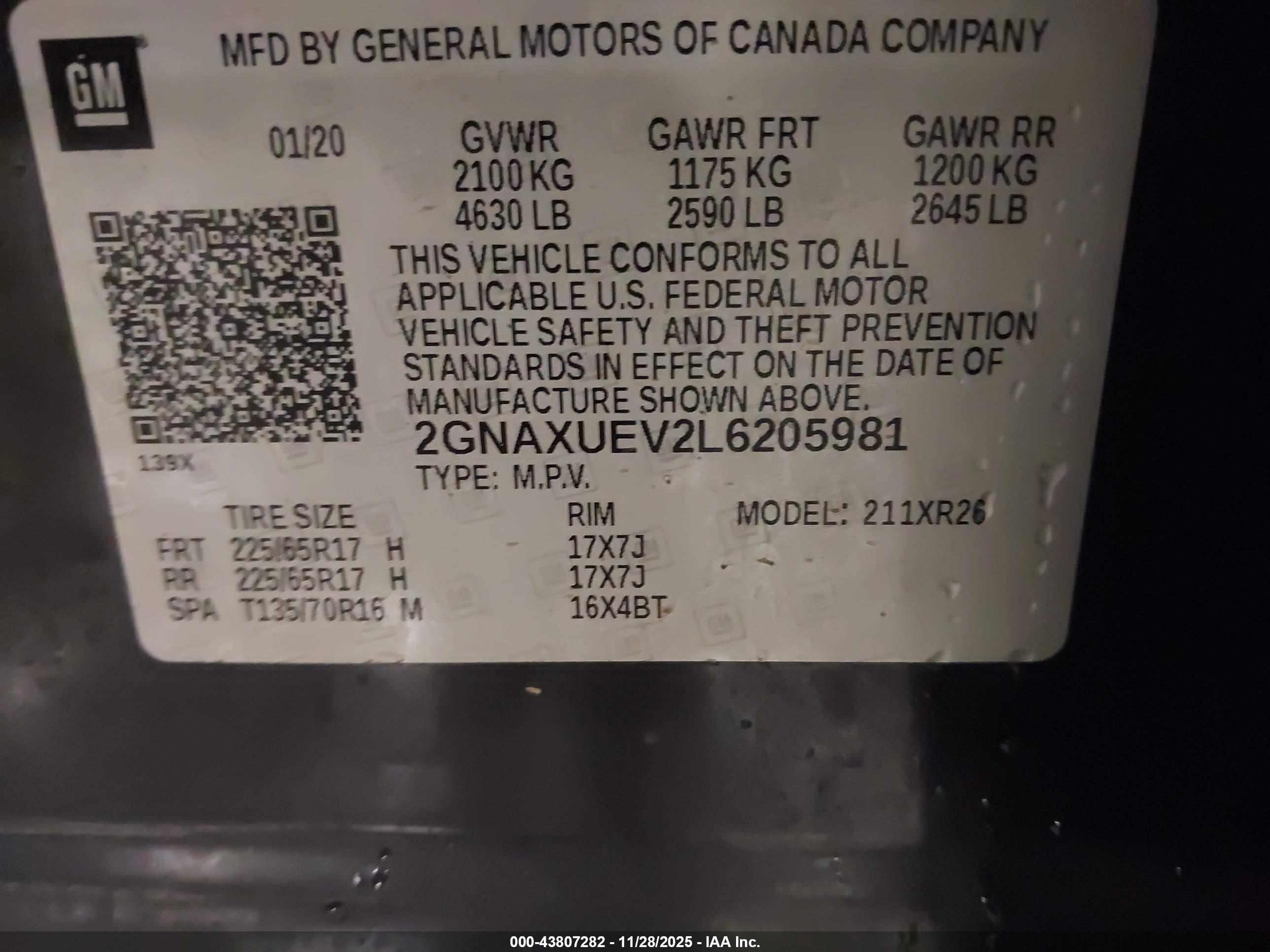 CHEVROLET EQUINOX image 9