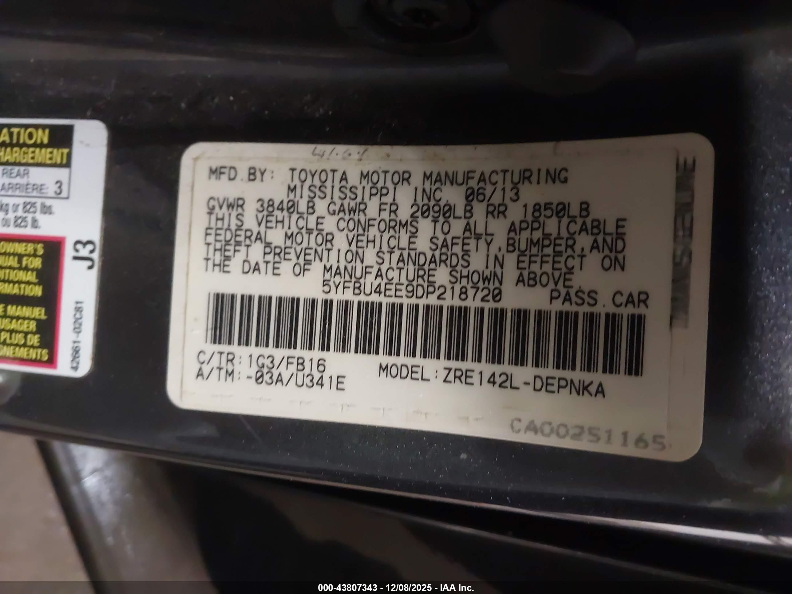 TOYOTA COROLLA image 9