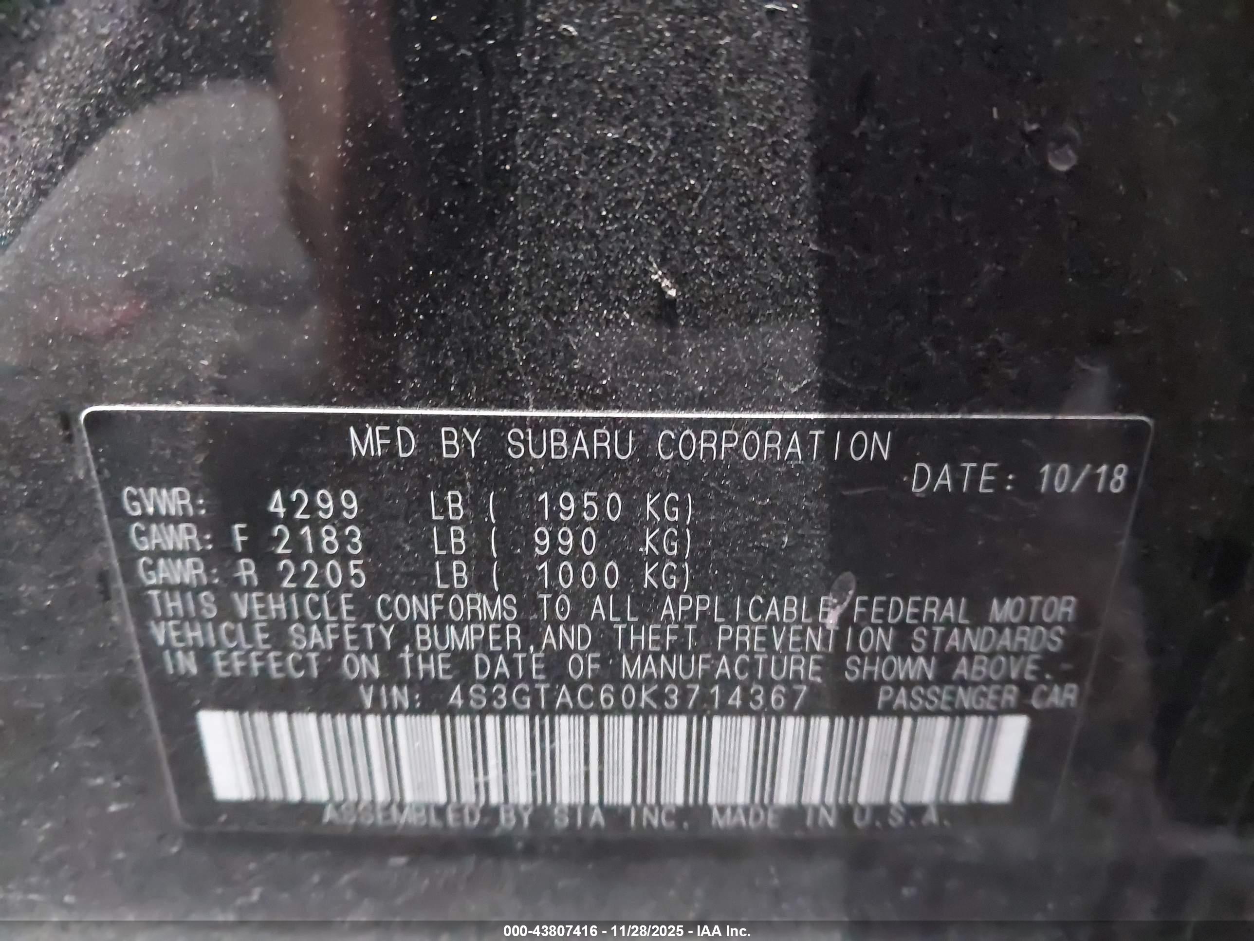 SUBARU IMPREZA image 9