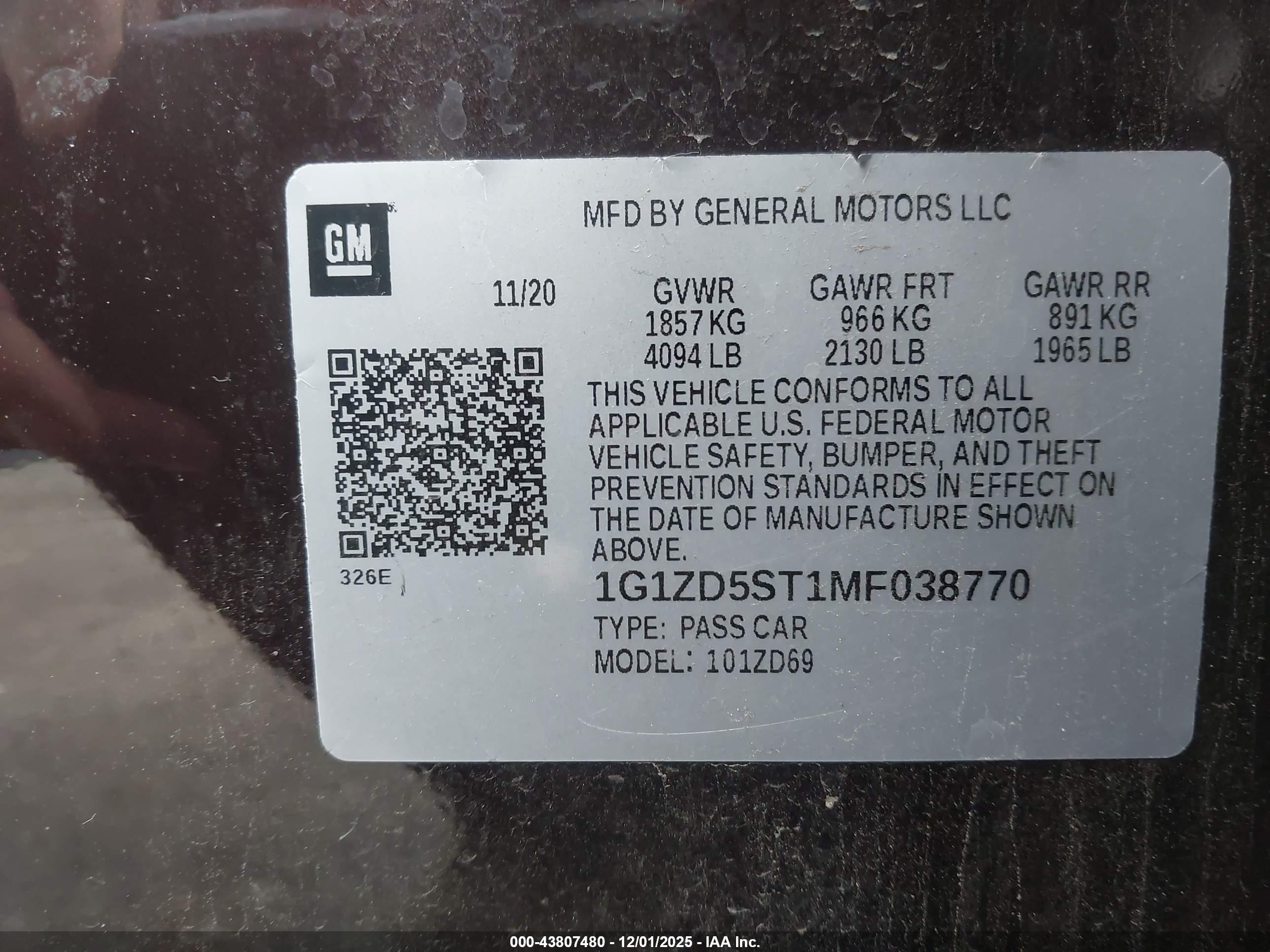 CHEVROLET MALIBU image 9