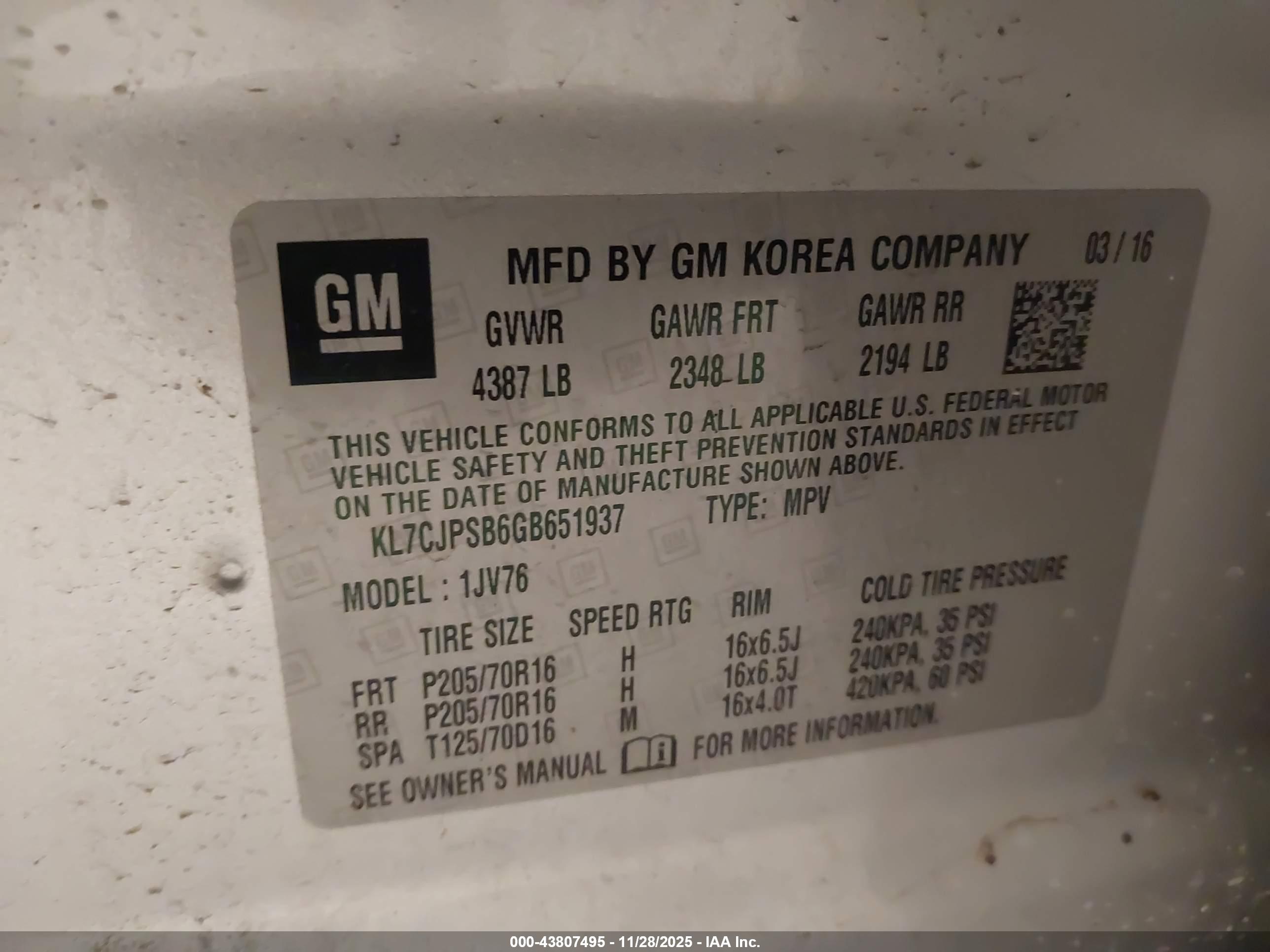 CHEVROLET TRAX image 9