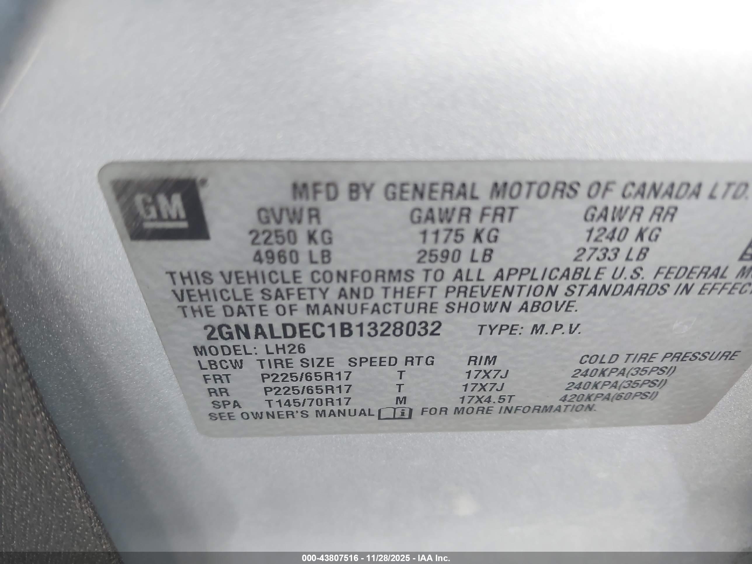 CHEVROLET EQUINOX image 9