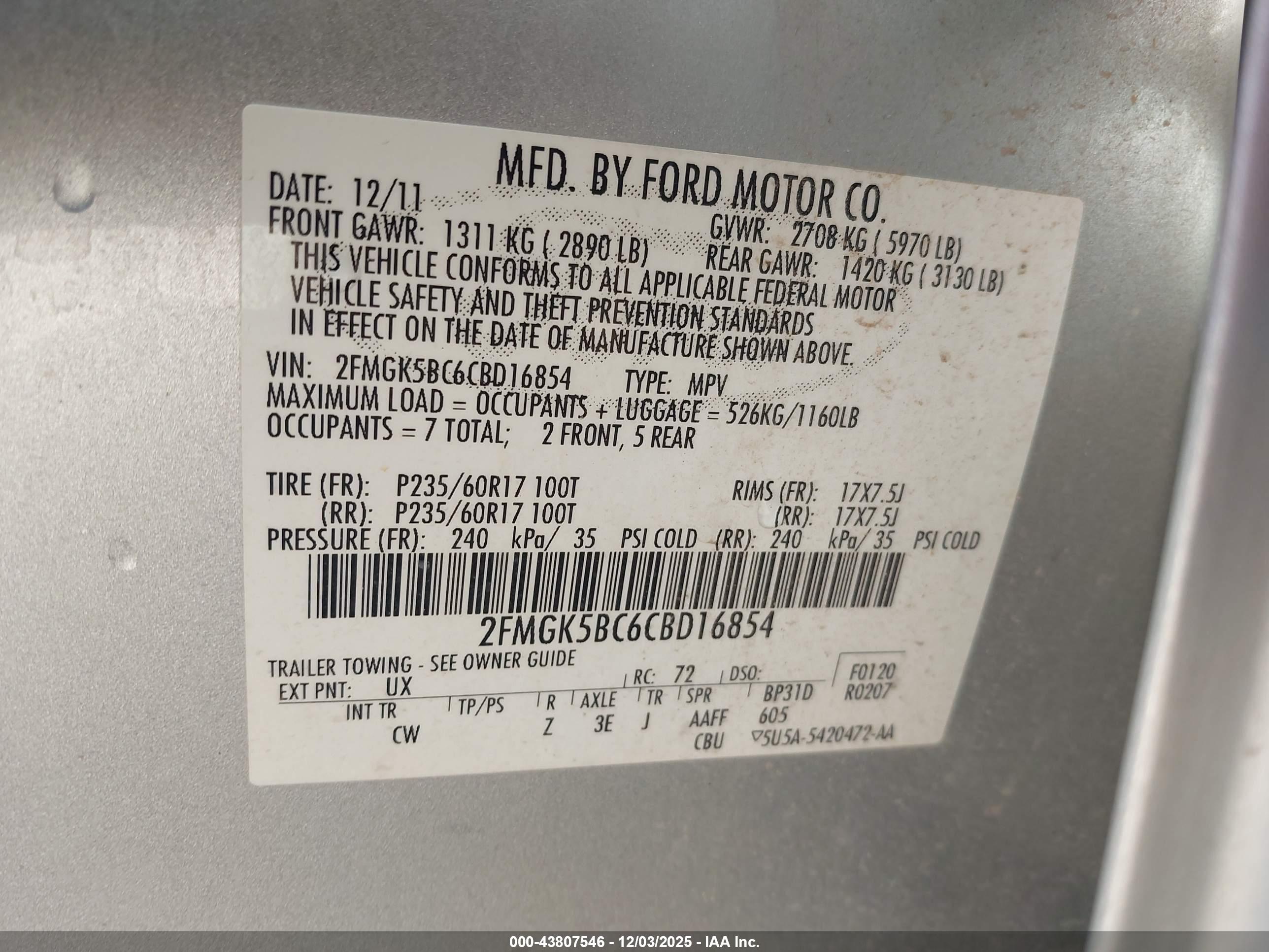 FORD FLEX image 9