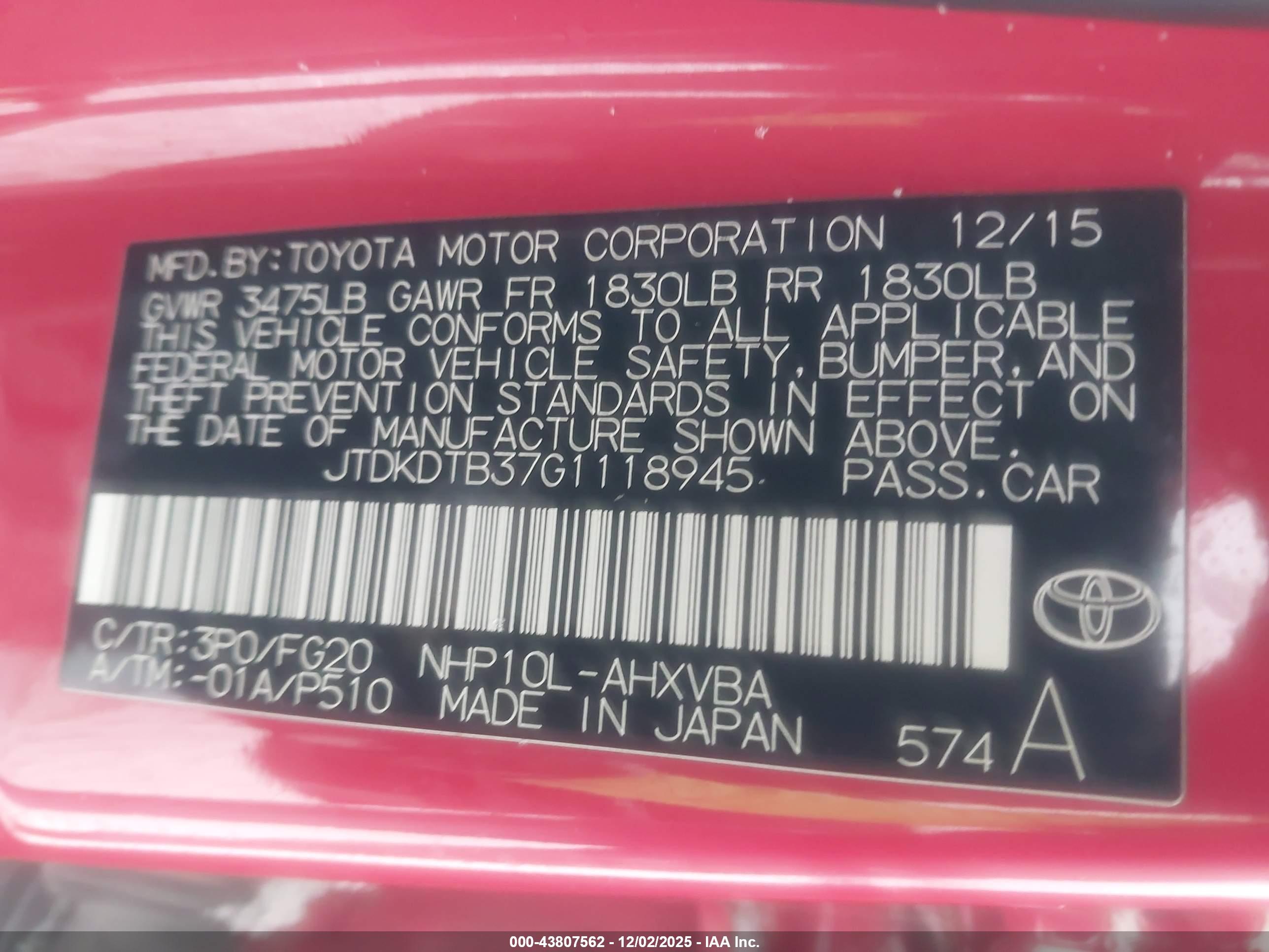 TOYOTA PRIUS image 9