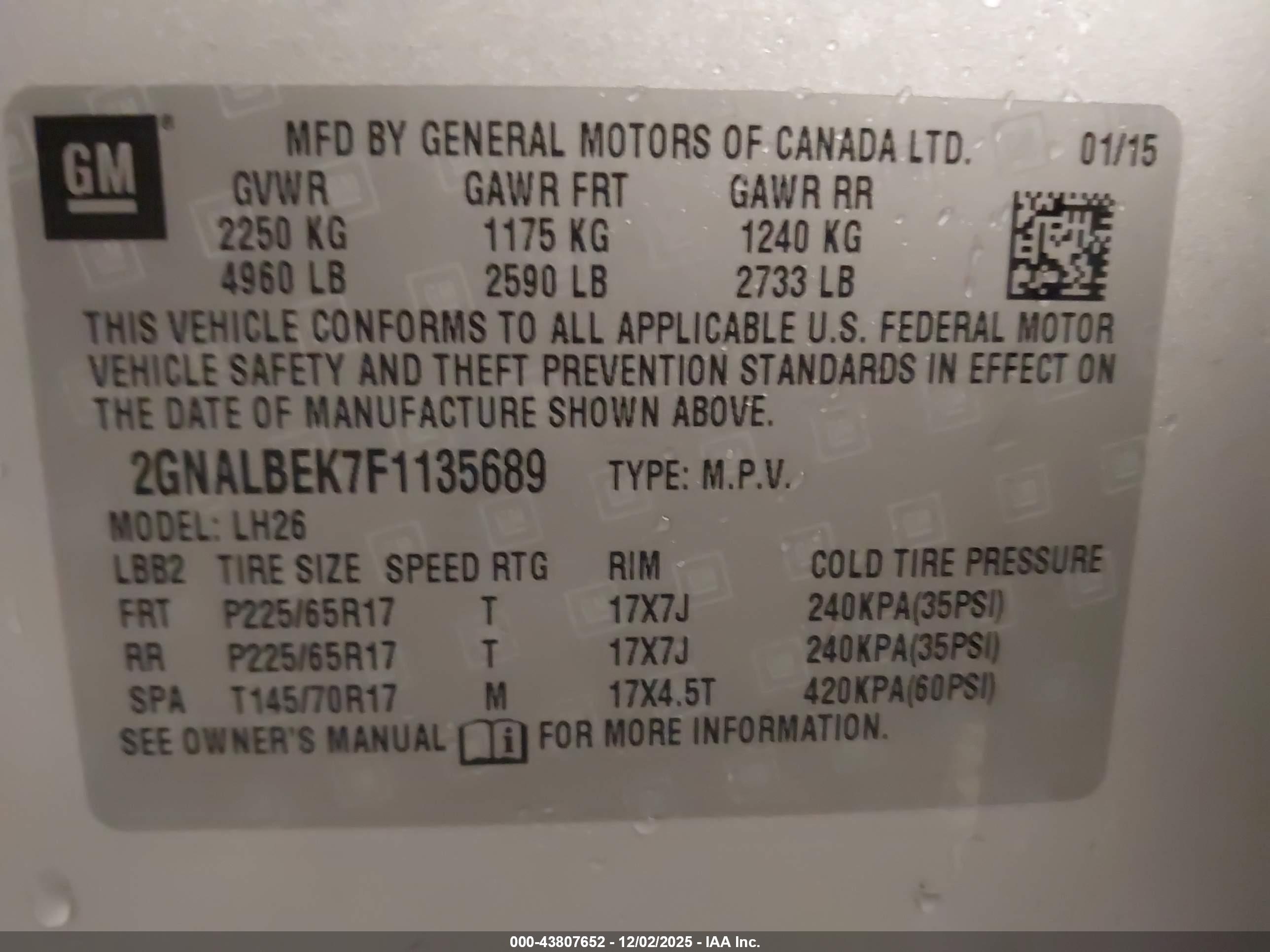 CHEVROLET EQUINOX image 9
