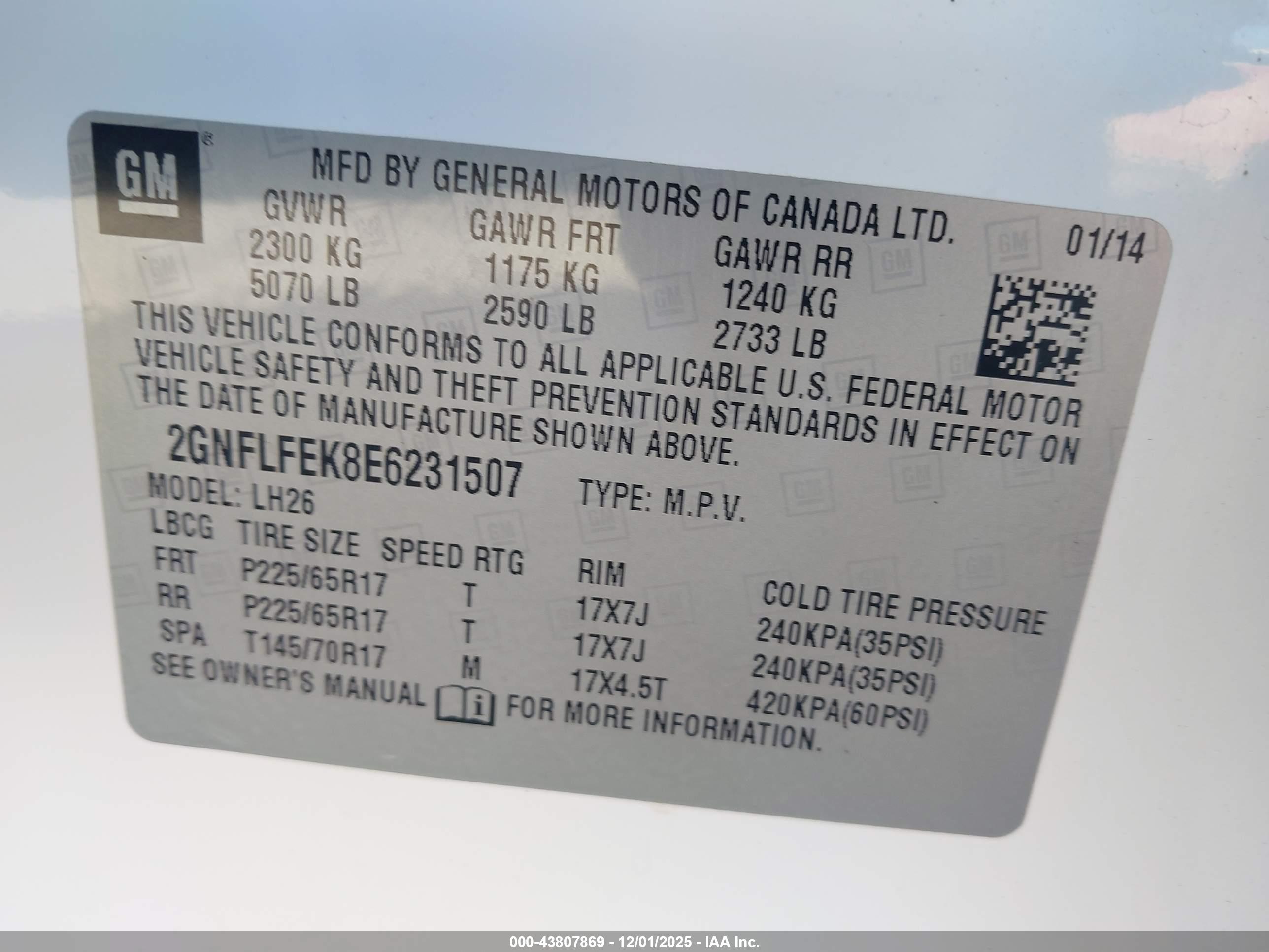 CHEVROLET EQUINOX image 9