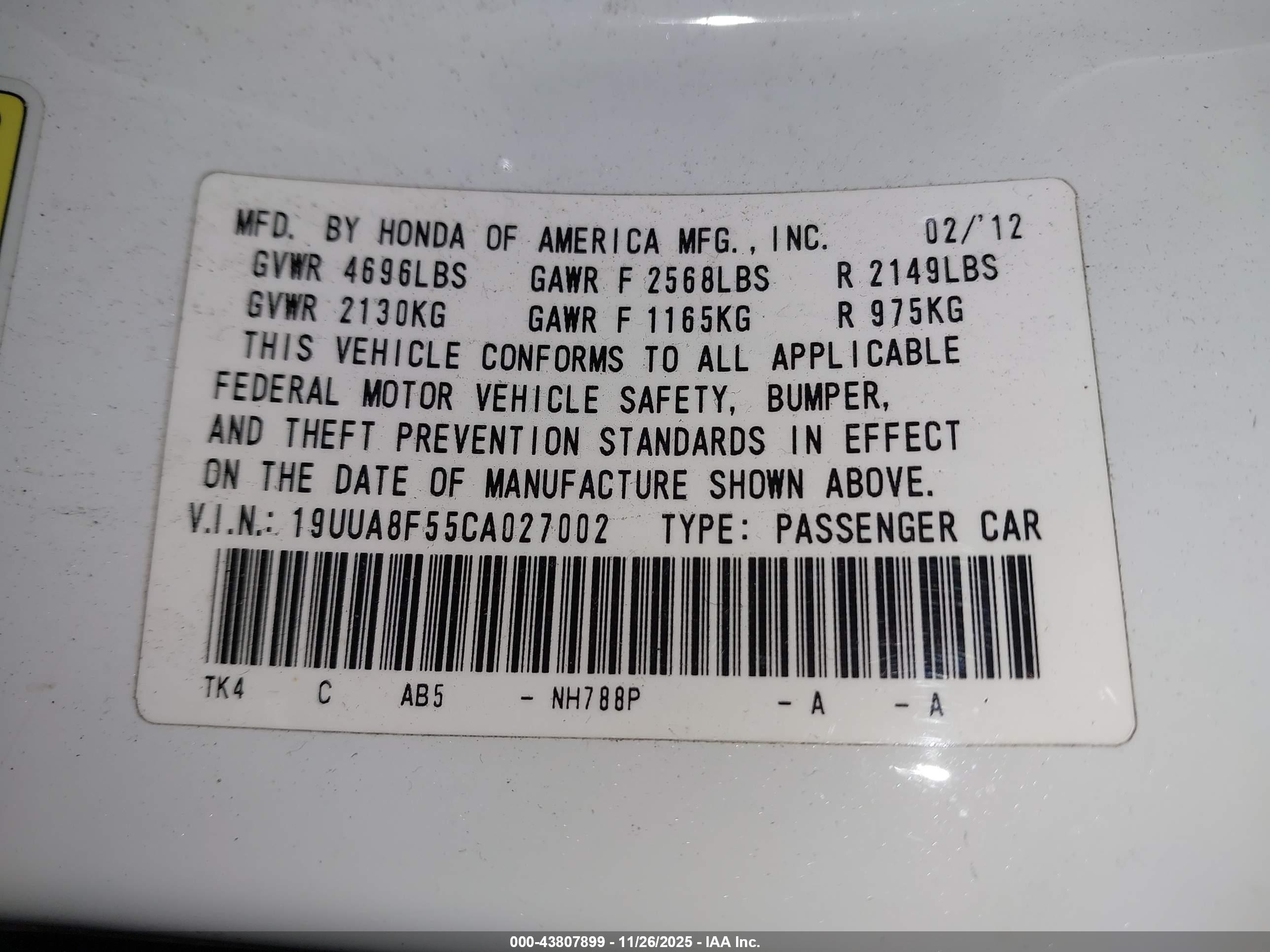 ACURA TL image 9