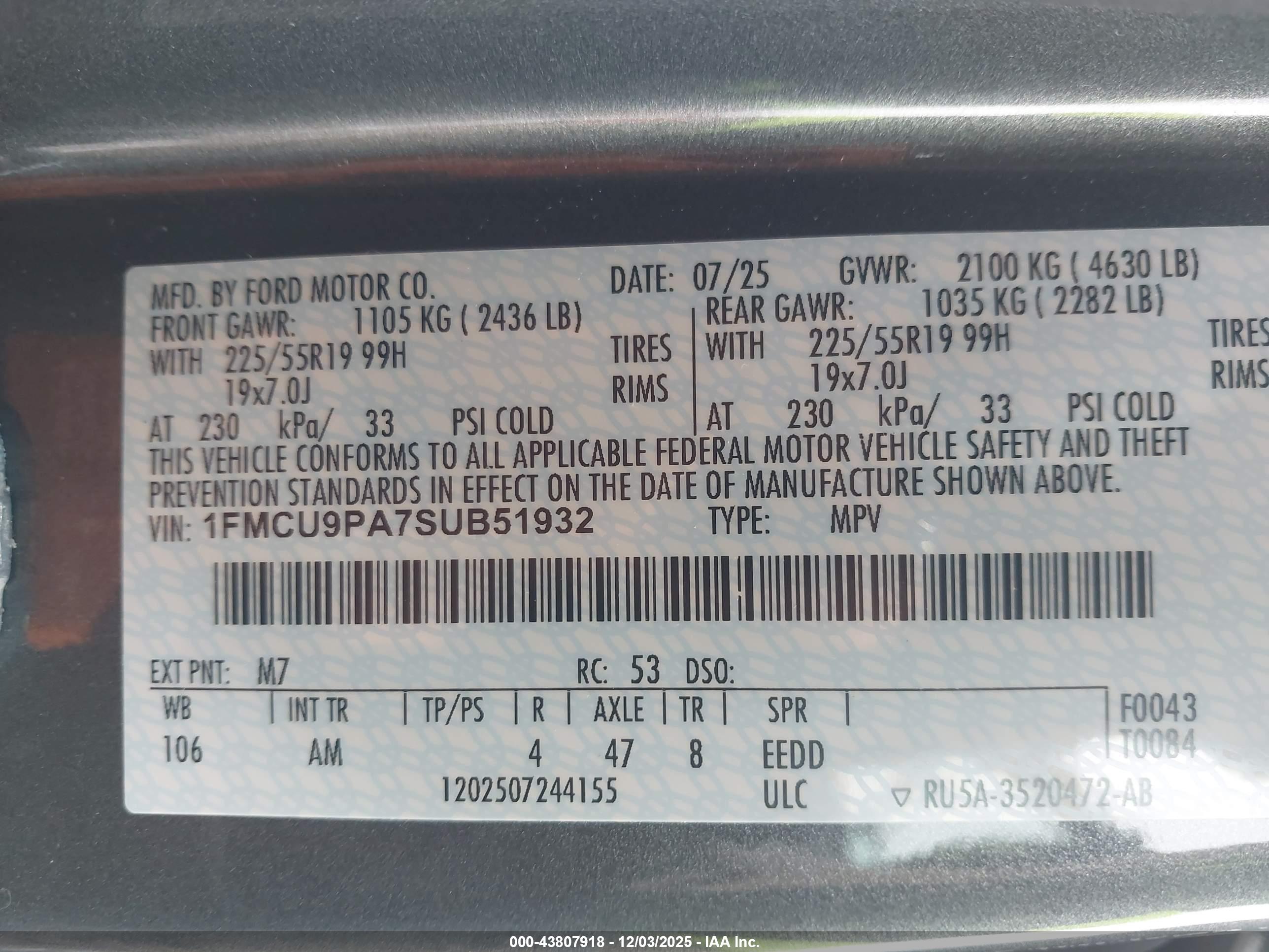 FORD ESCAPE image 9