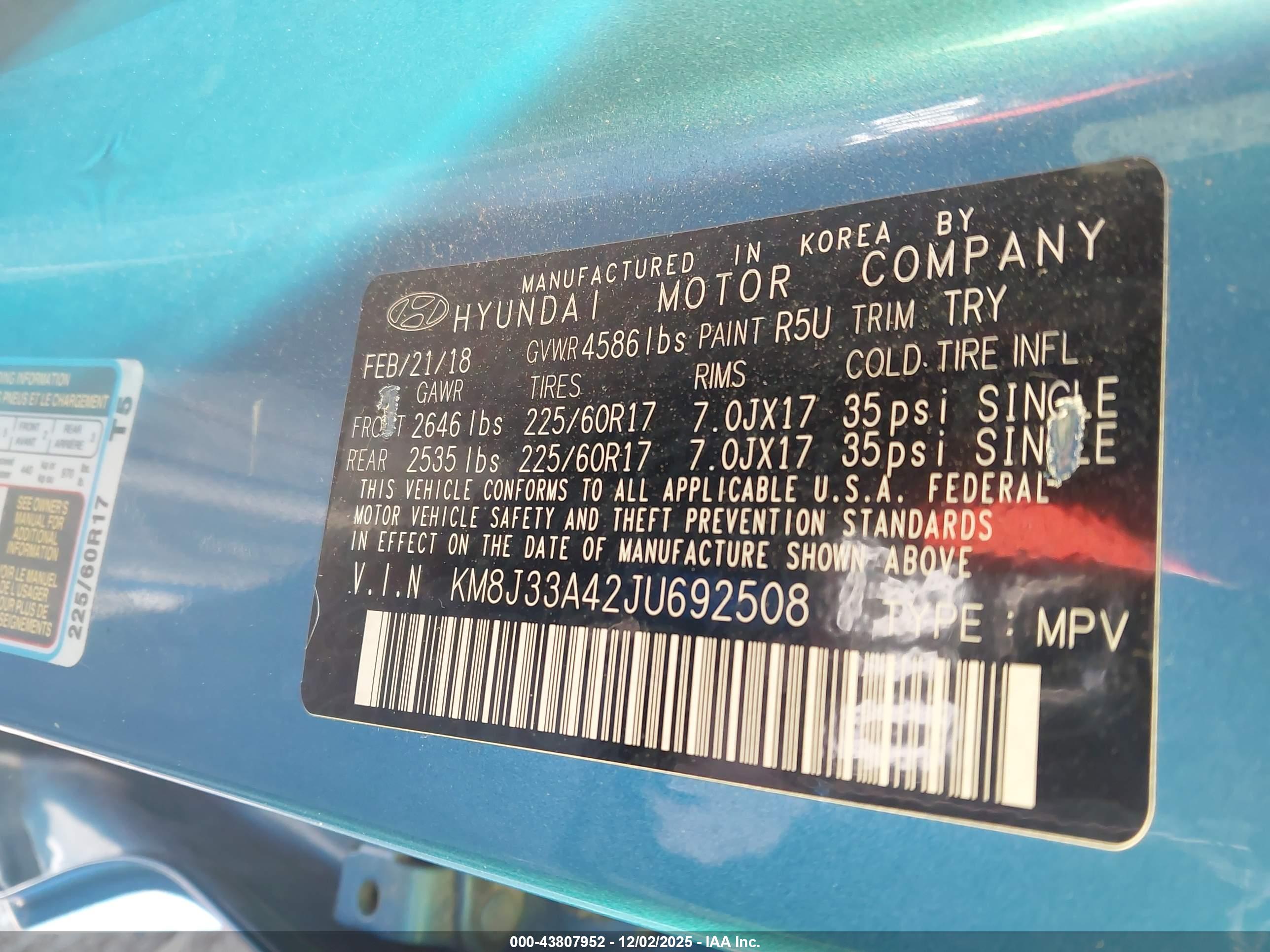 HYUNDAI TUCSON image 9