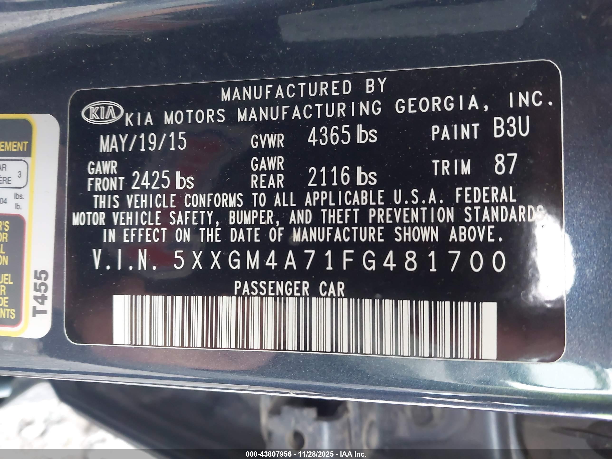 KIA OPTIMA image 9