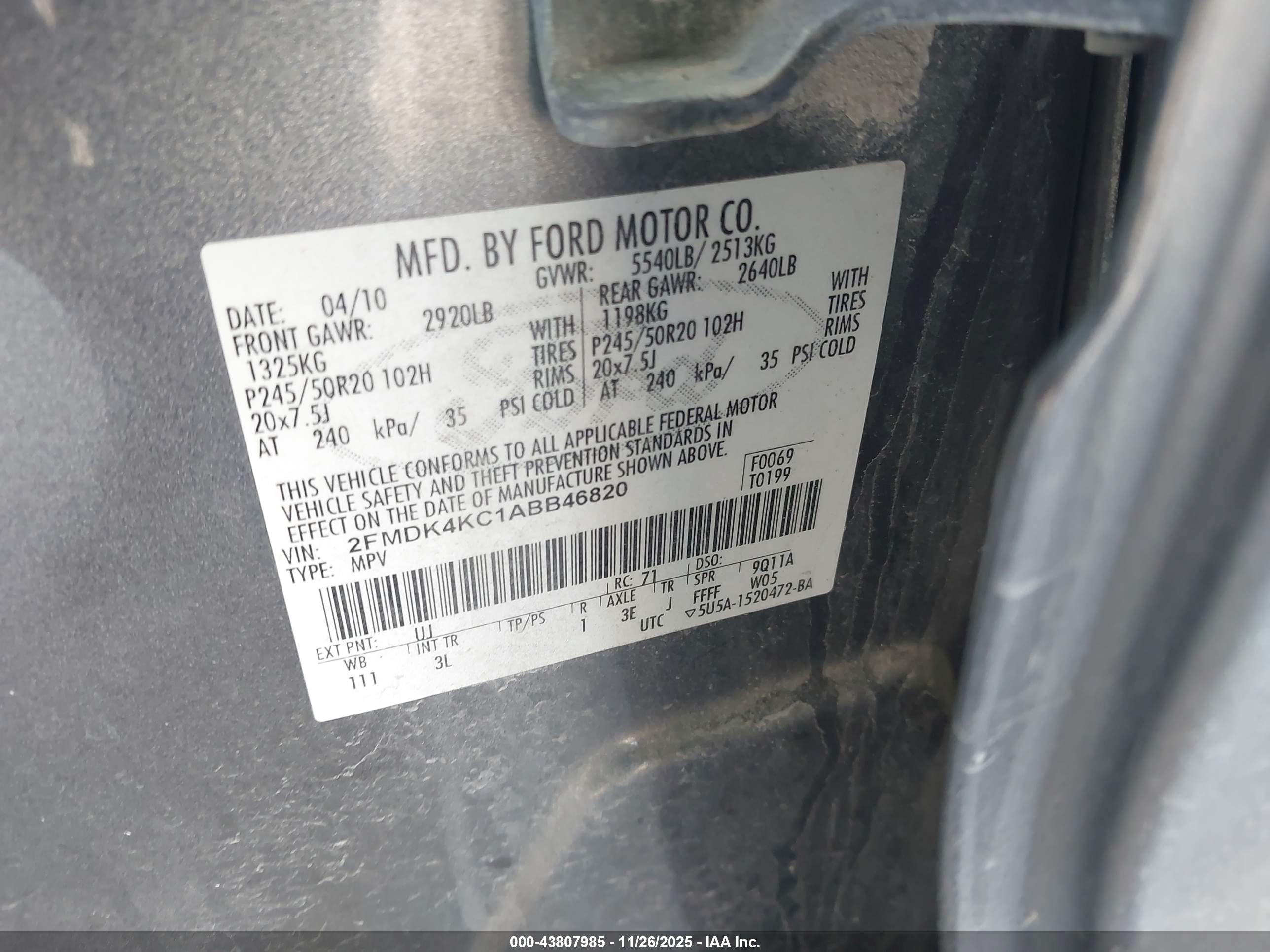 FORD EDGE image 9