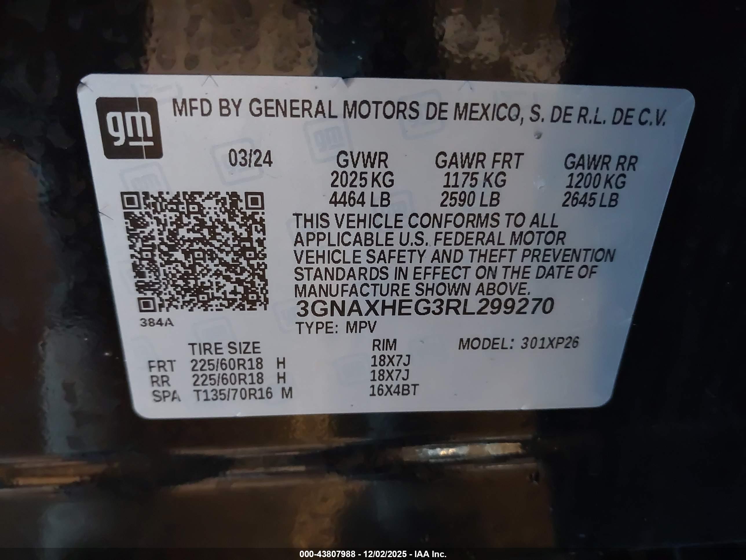 CHEVROLET EQUINOX image 9