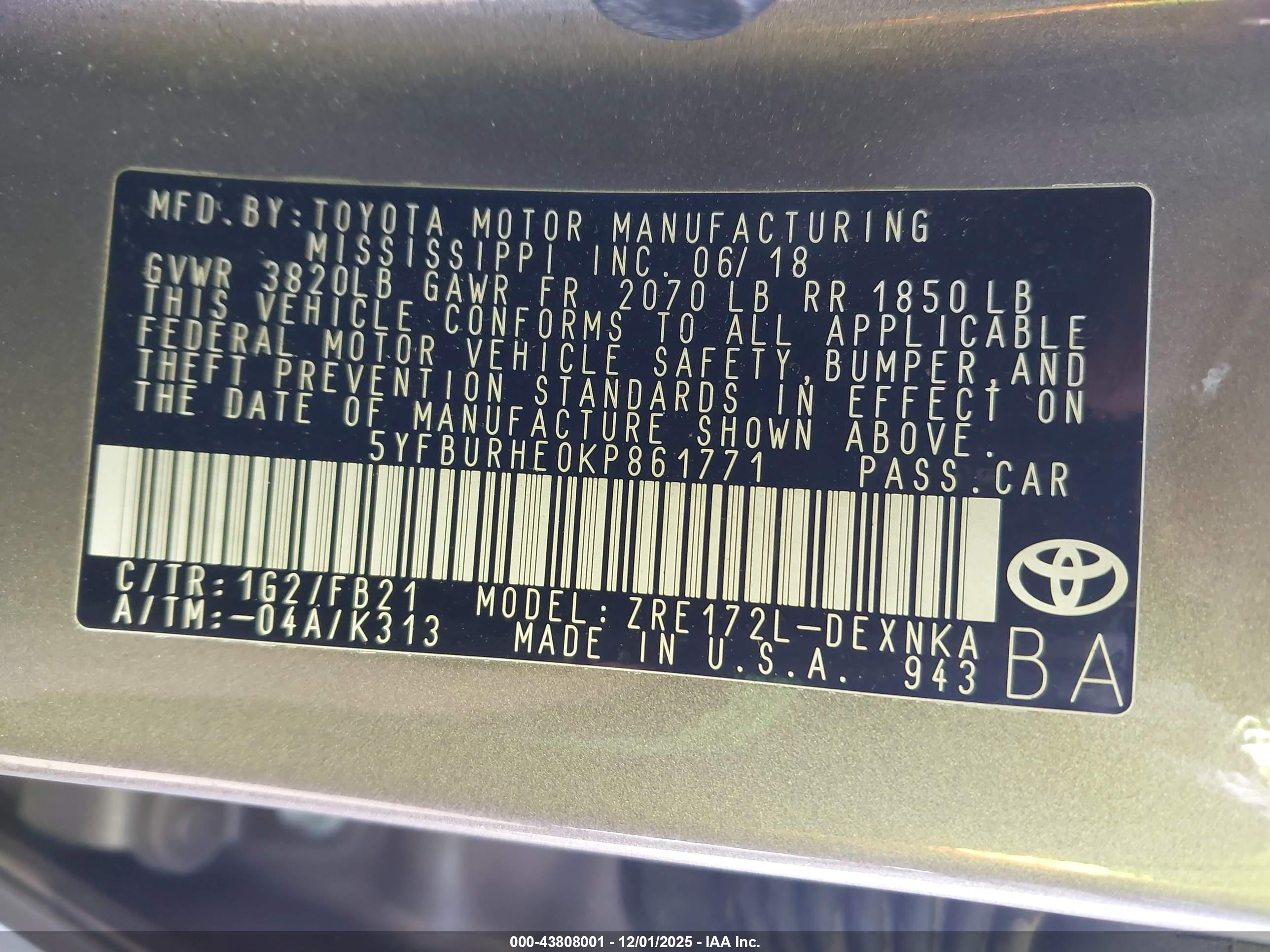 TOYOTA COROLLA image 9