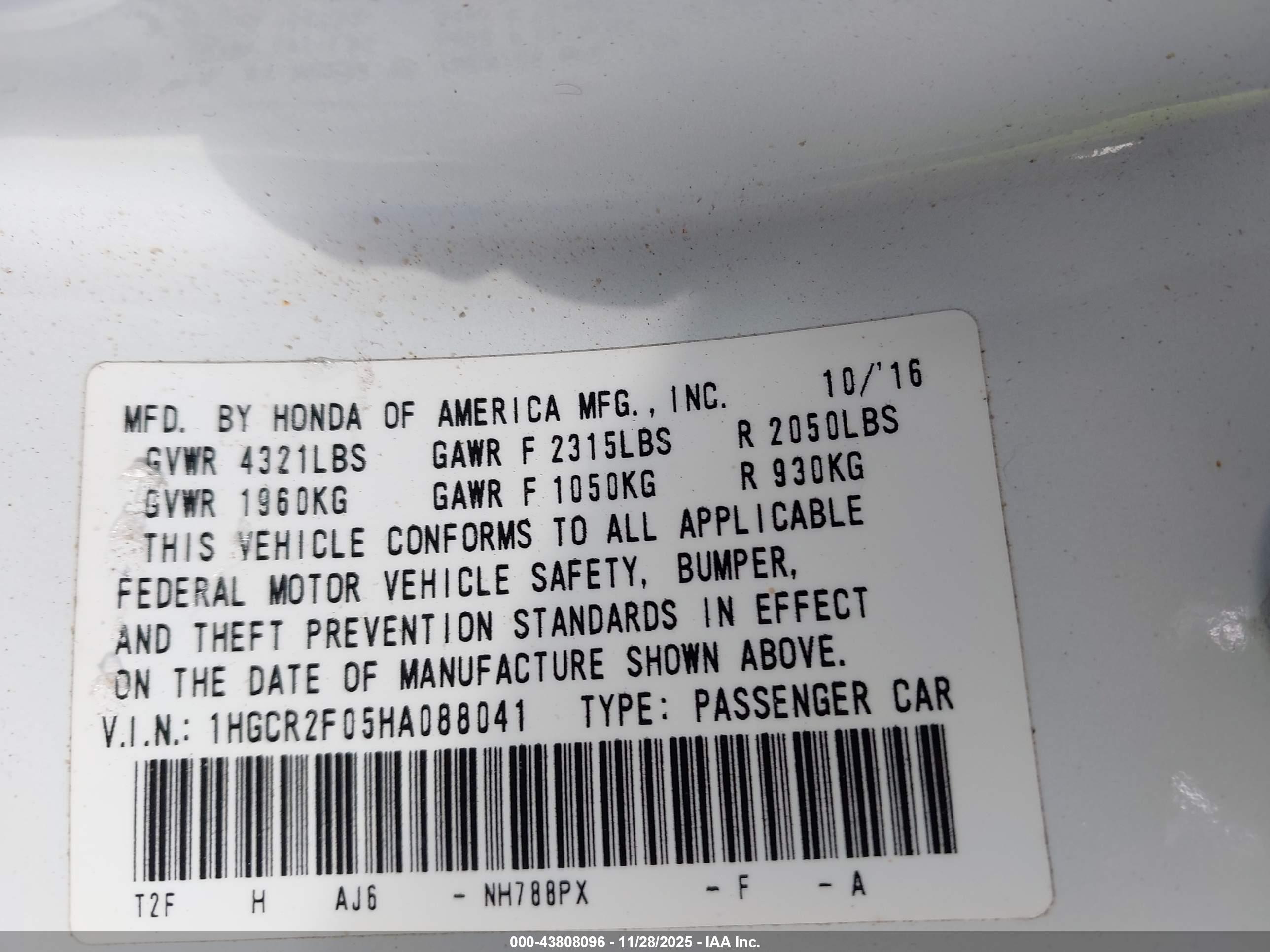 HONDA ACCORD image 9