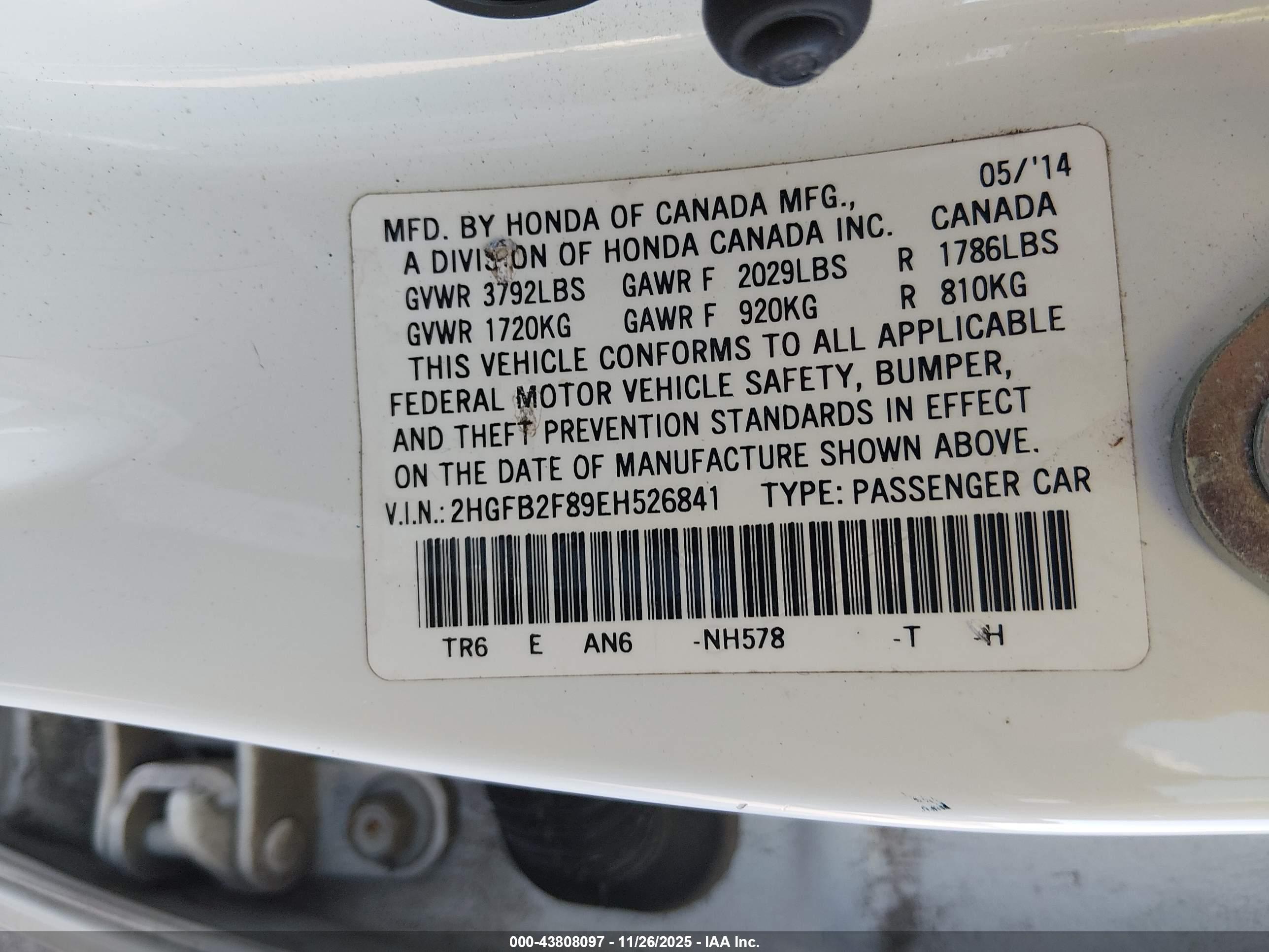 HONDA CIVIC image 9