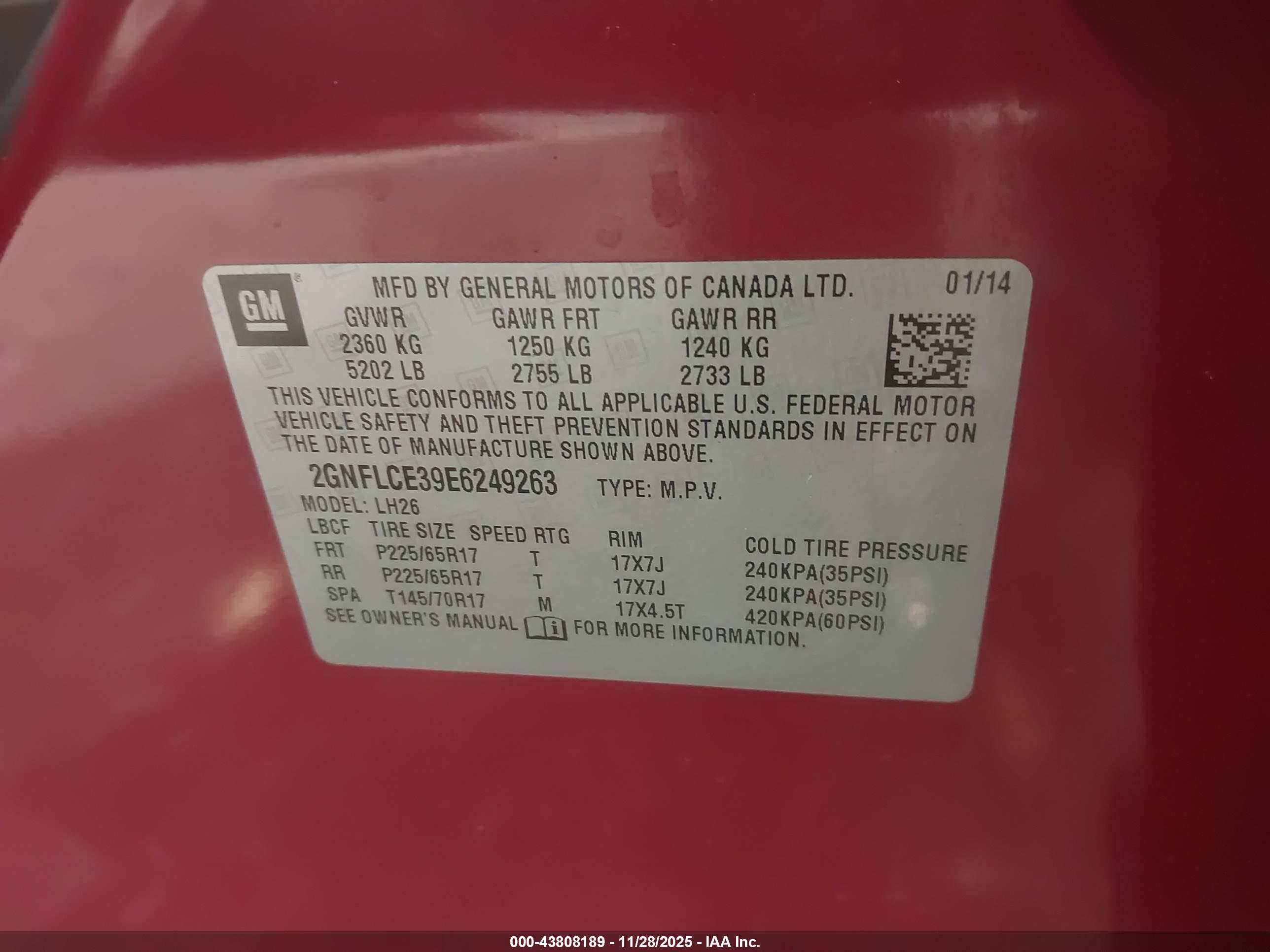 CHEVROLET EQUINOX image 9