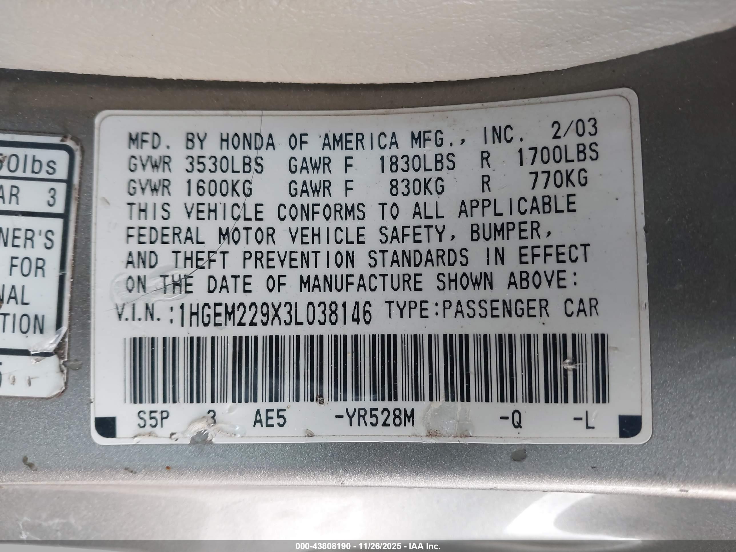 HONDA CIVIC image 9