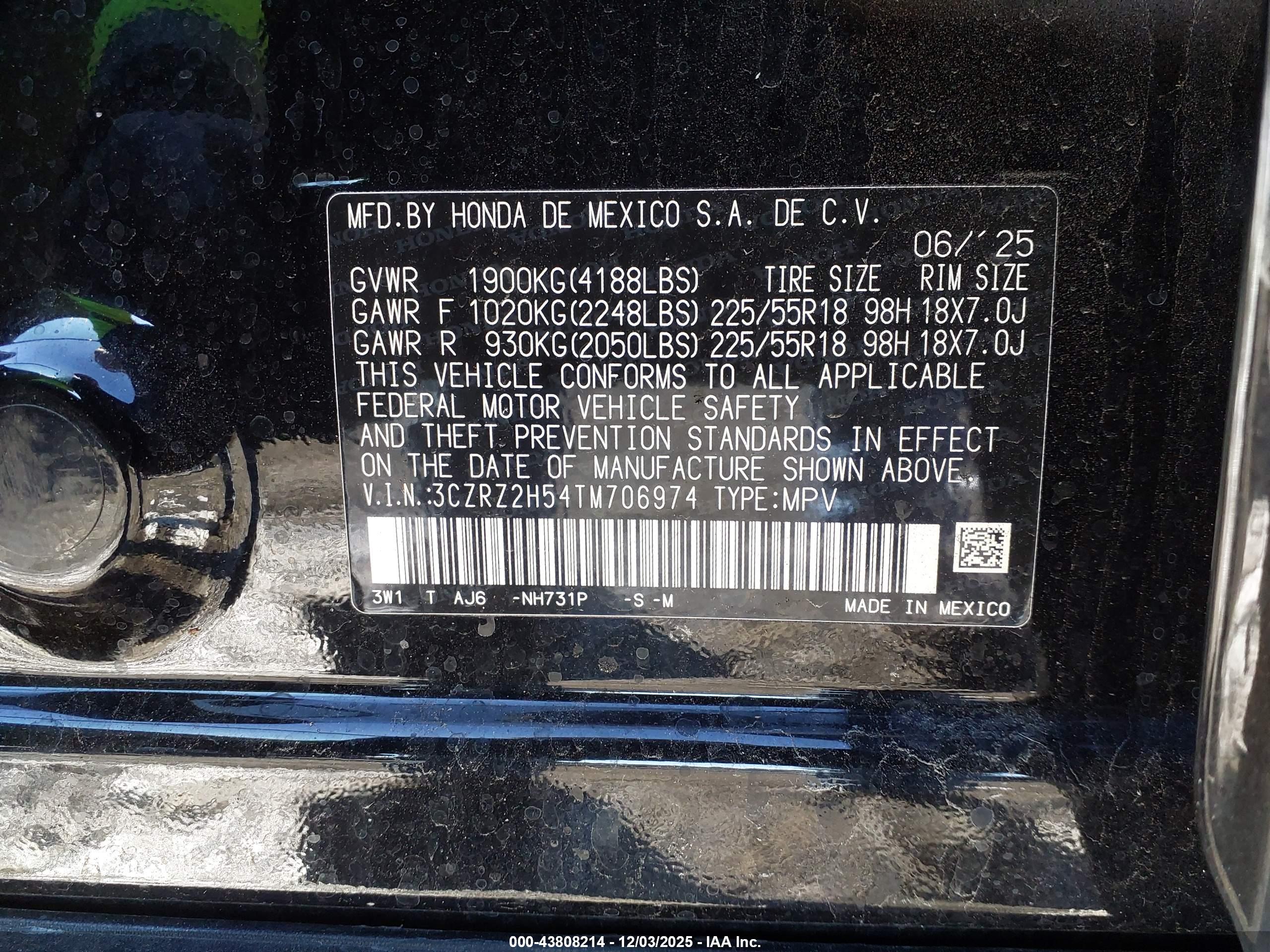 HONDA HR-V image 9