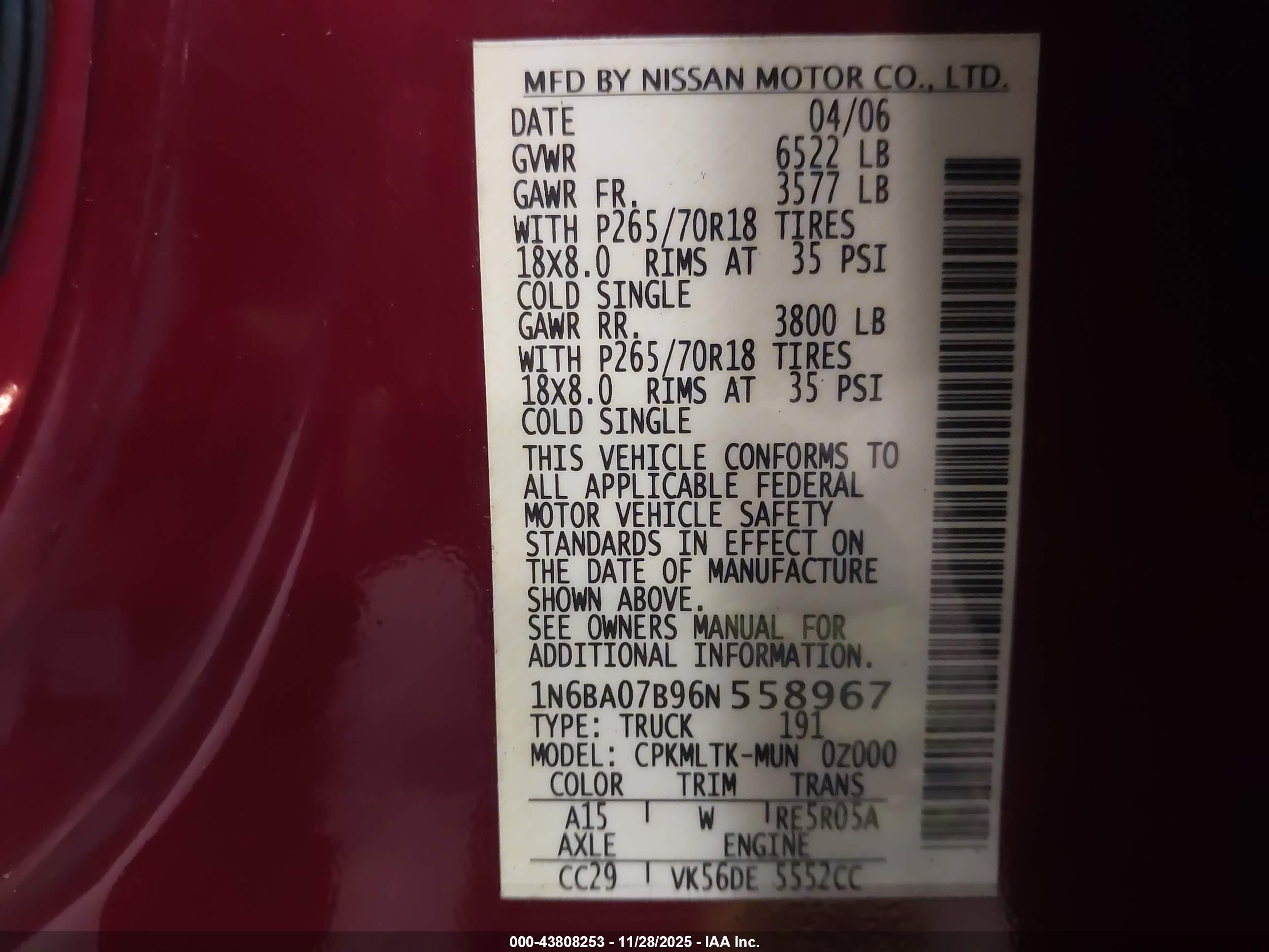 NISSAN TITAN image 9