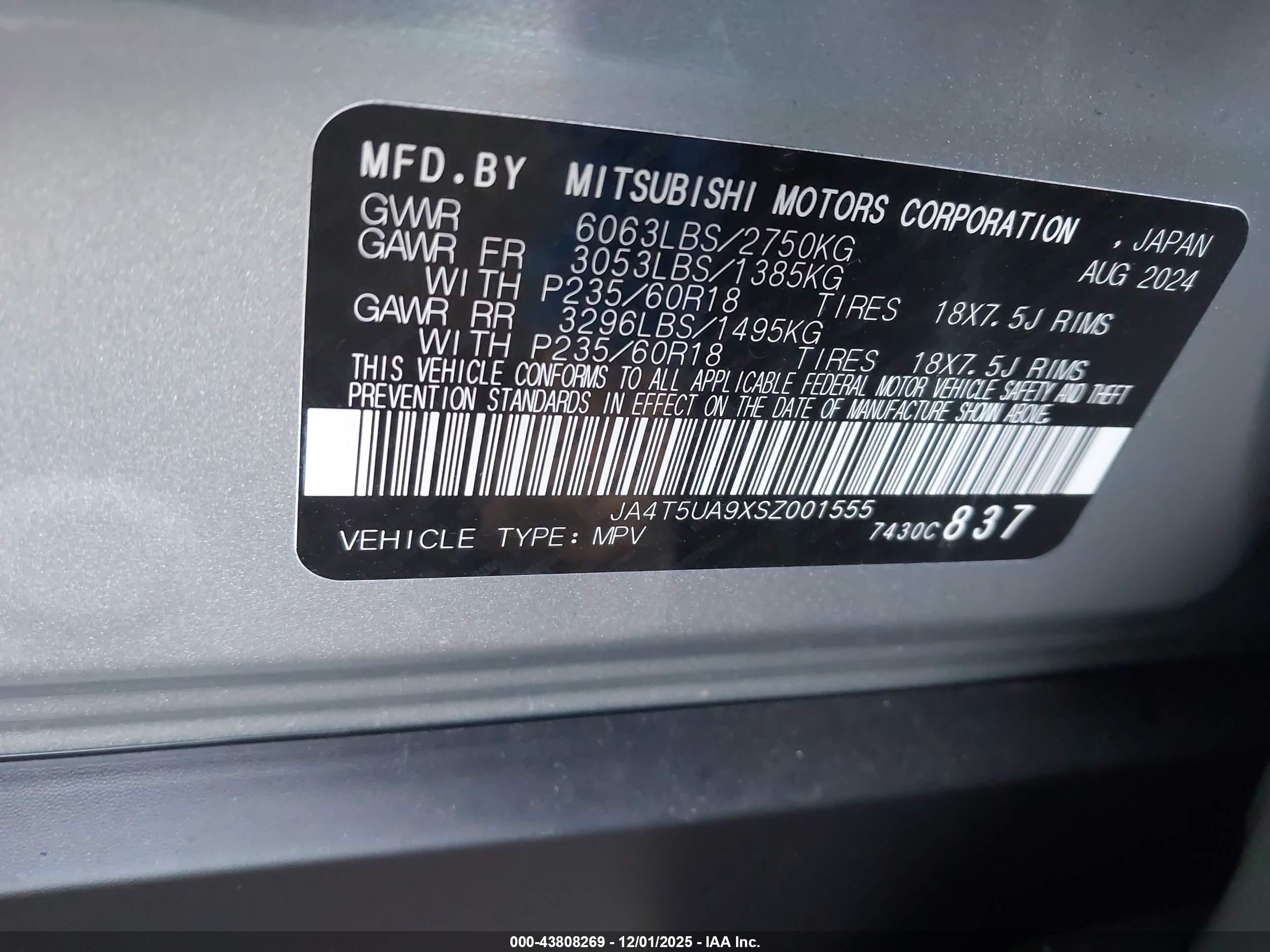 MITSUBISHI OUTLANDER image 9