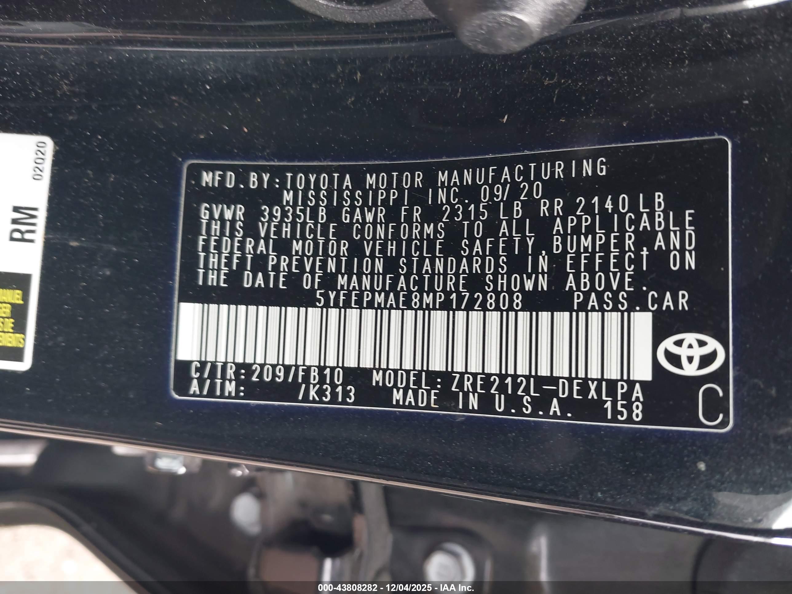 TOYOTA COROLLA image 9
