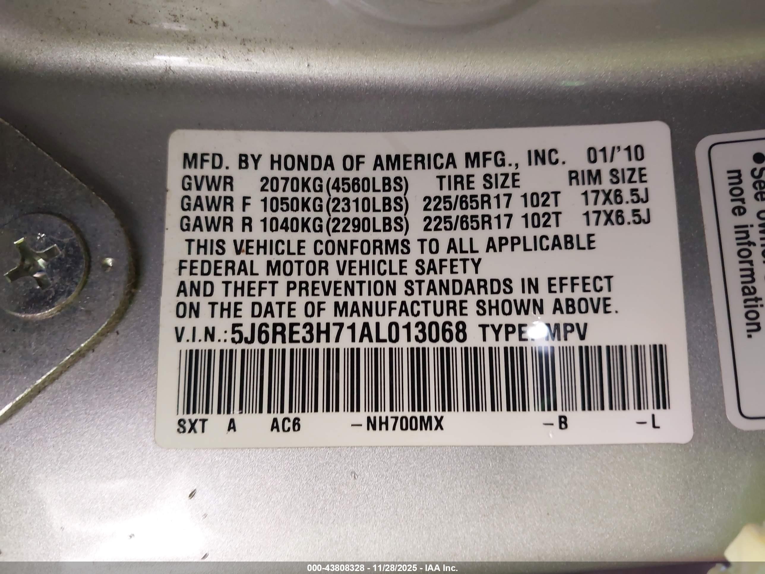 HONDA CR-V image 9