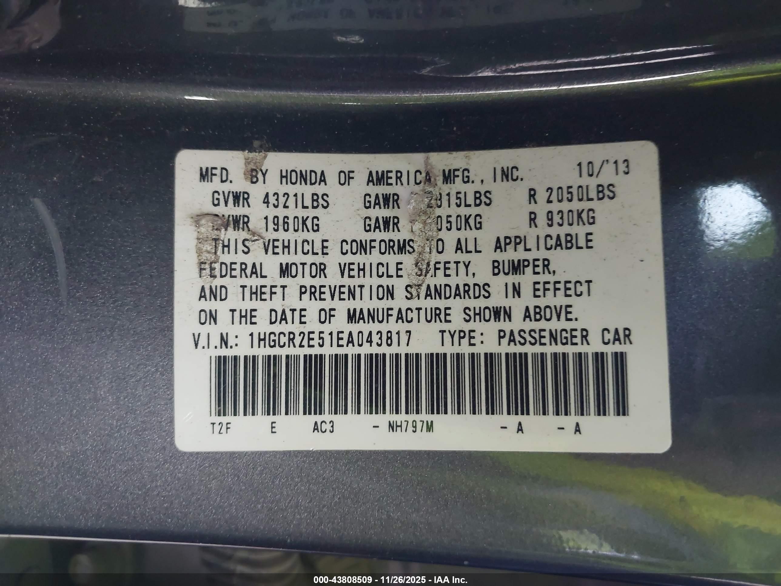 HONDA ACCORD image 9