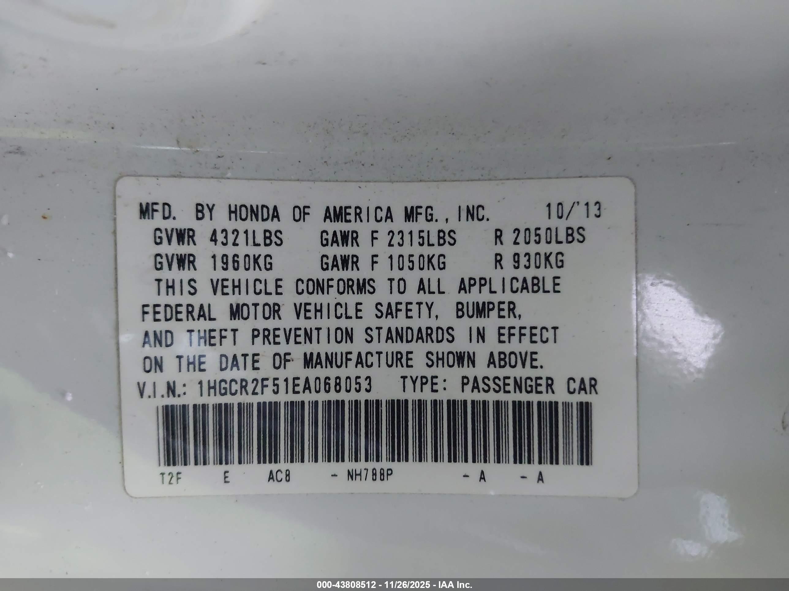HONDA ACCORD image 9