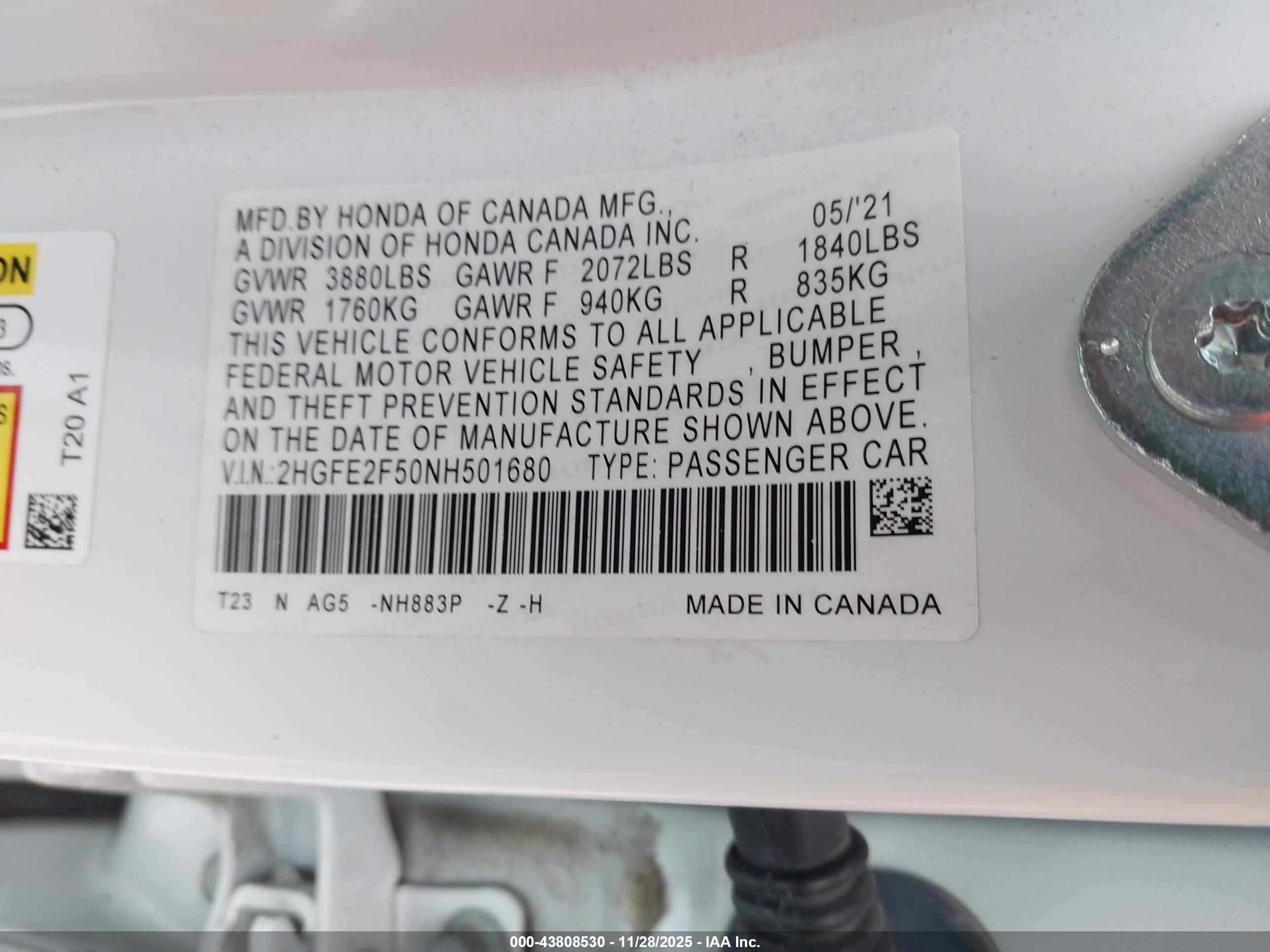 HONDA CIVIC image 9