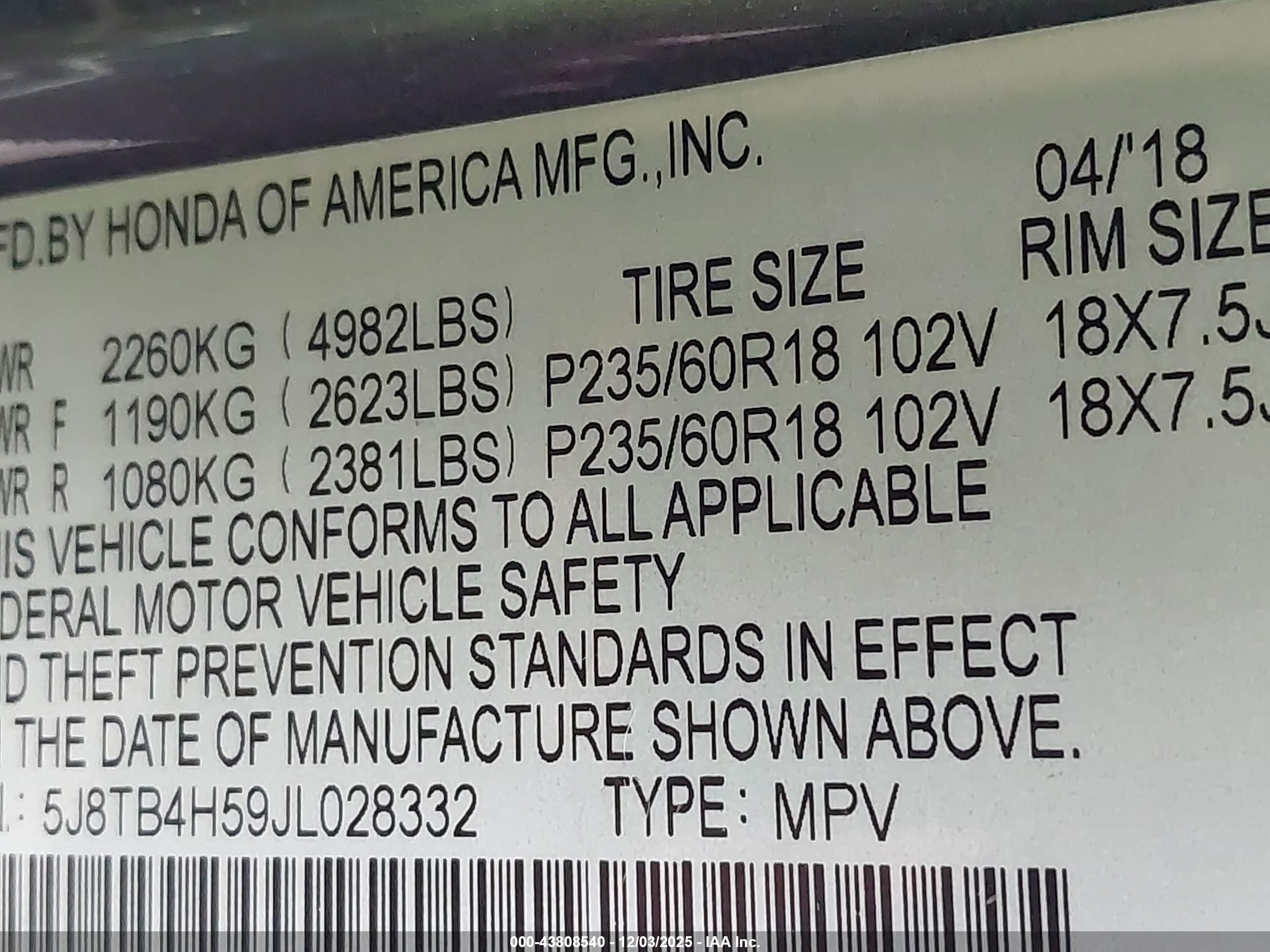 ACURA RDX image 9