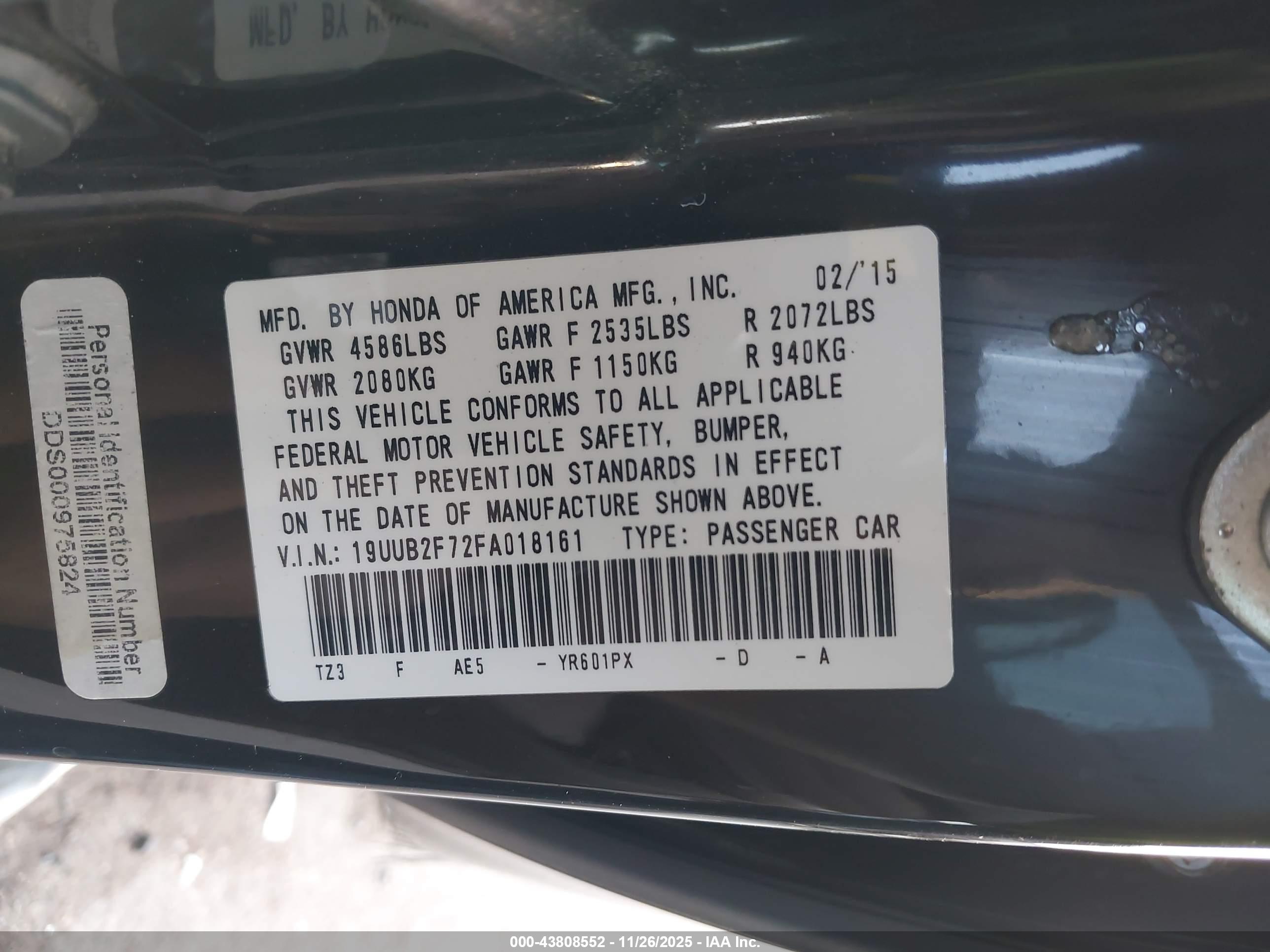 ACURA TLX image 9
