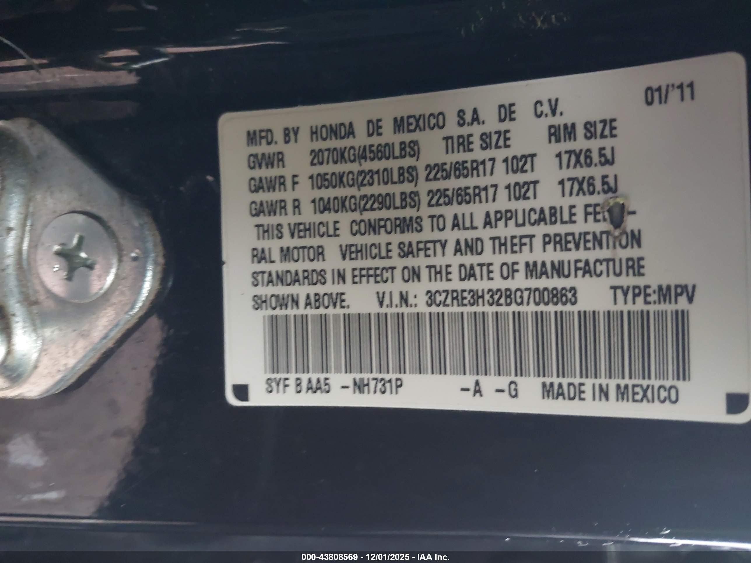 HONDA CR-V image 9