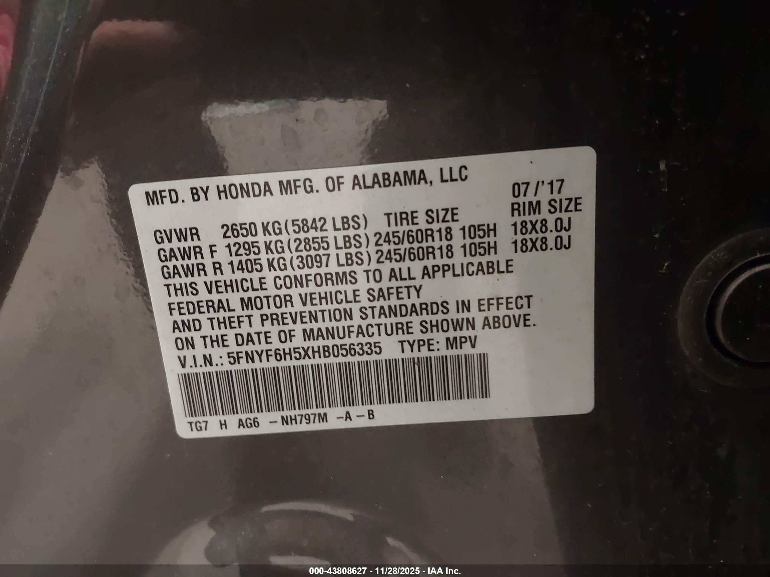 HONDA PILOT image 9
