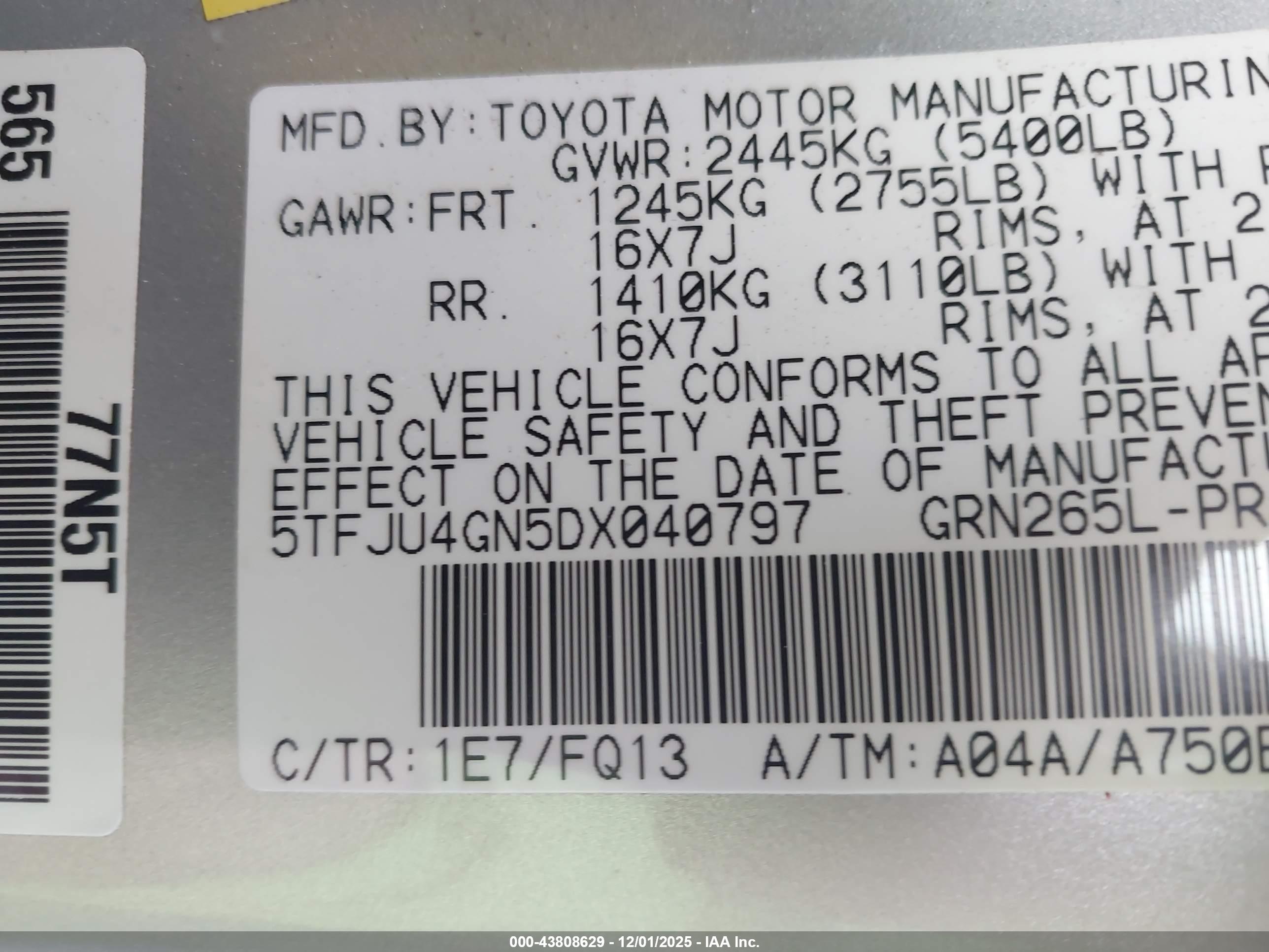 TOYOTA TACOMA image 9