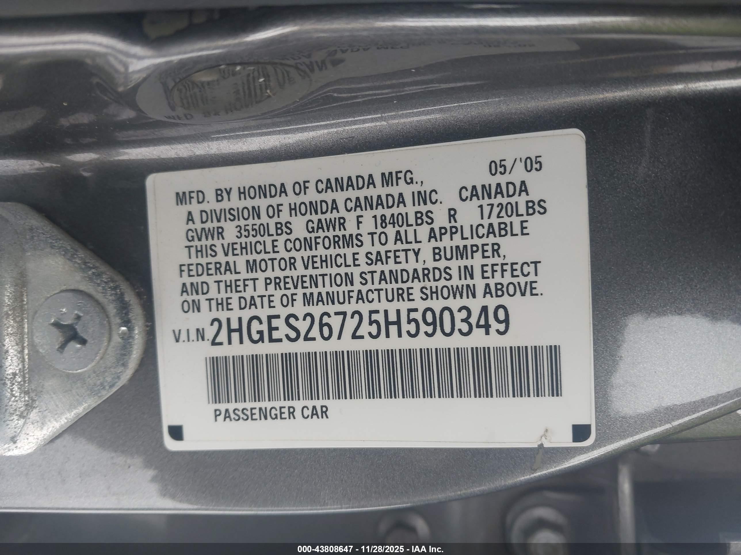 HONDA CIVIC image 9