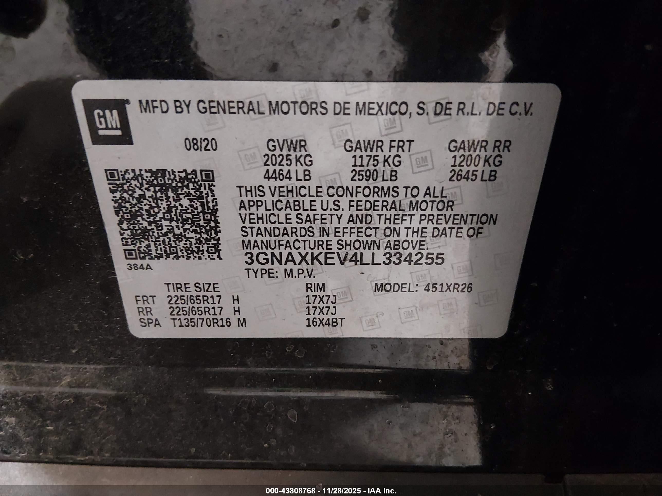 CHEVROLET EQUINOX image 9