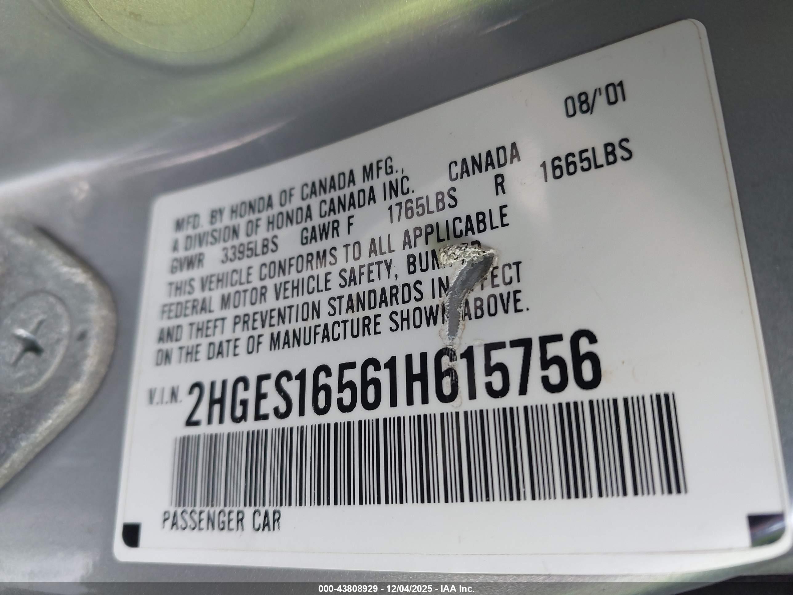 HONDA CIVIC image 9