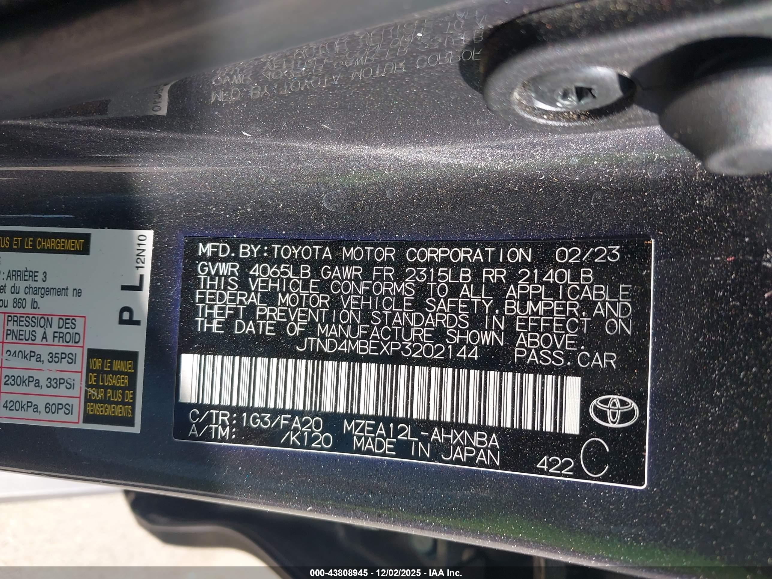 TOYOTA COROLLA image 9