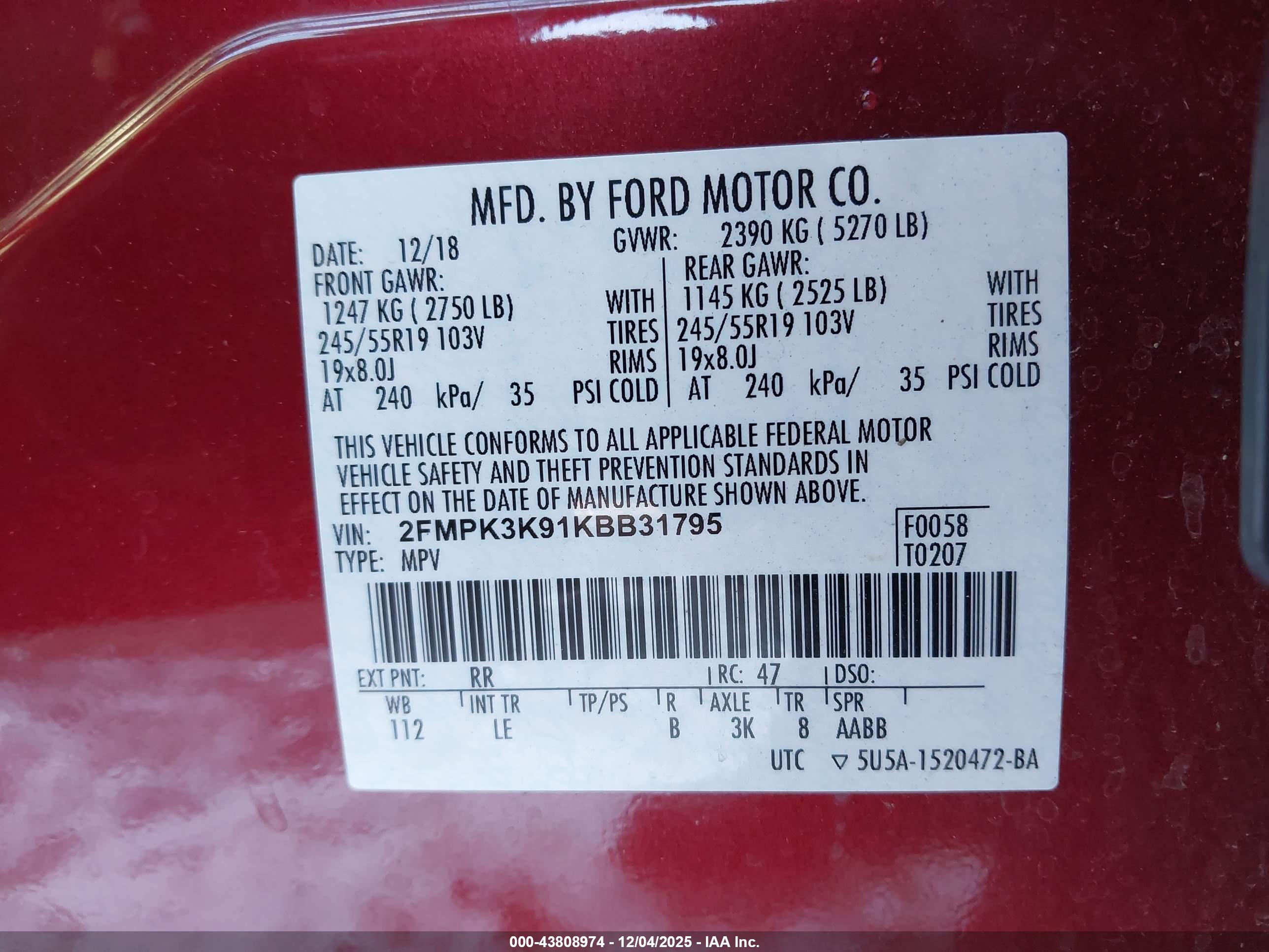 FORD EDGE image 9